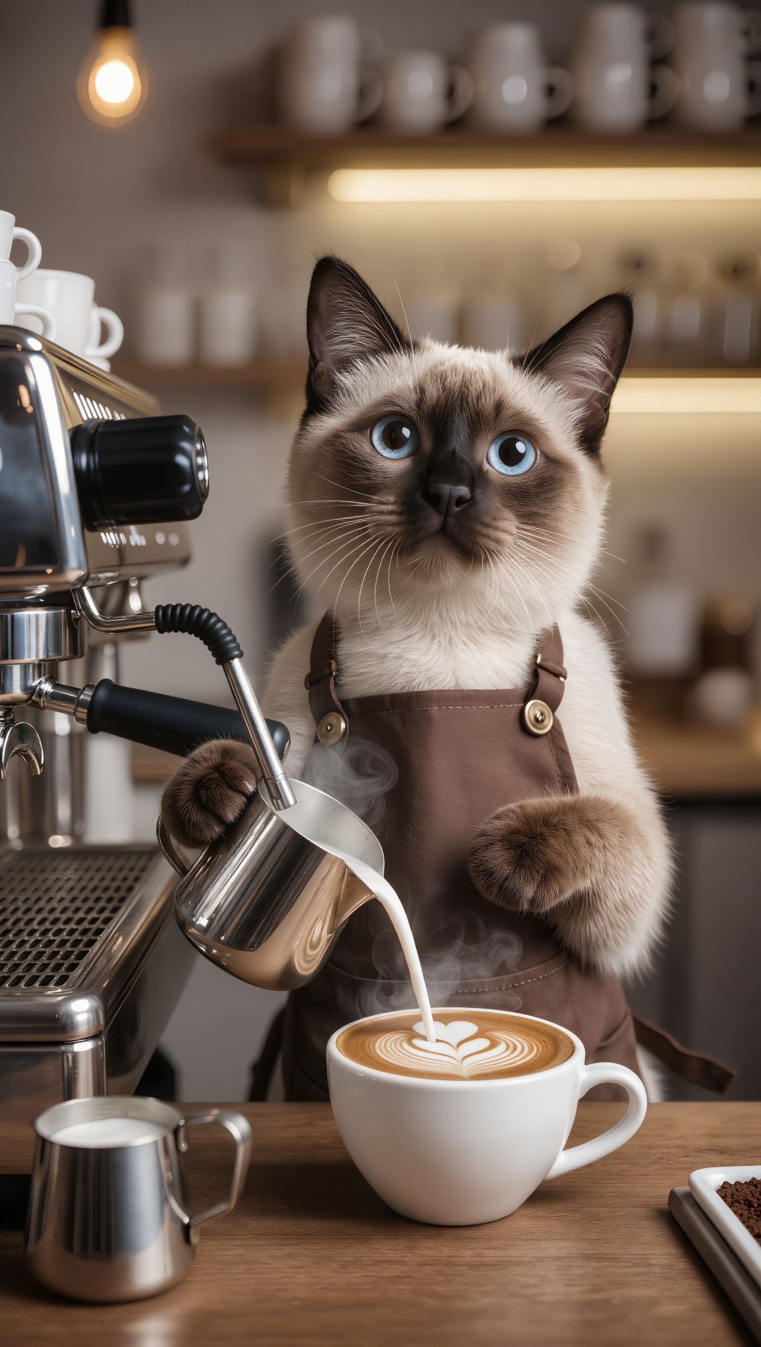 Kling AI work 310682271664606 - coffee animation AI image