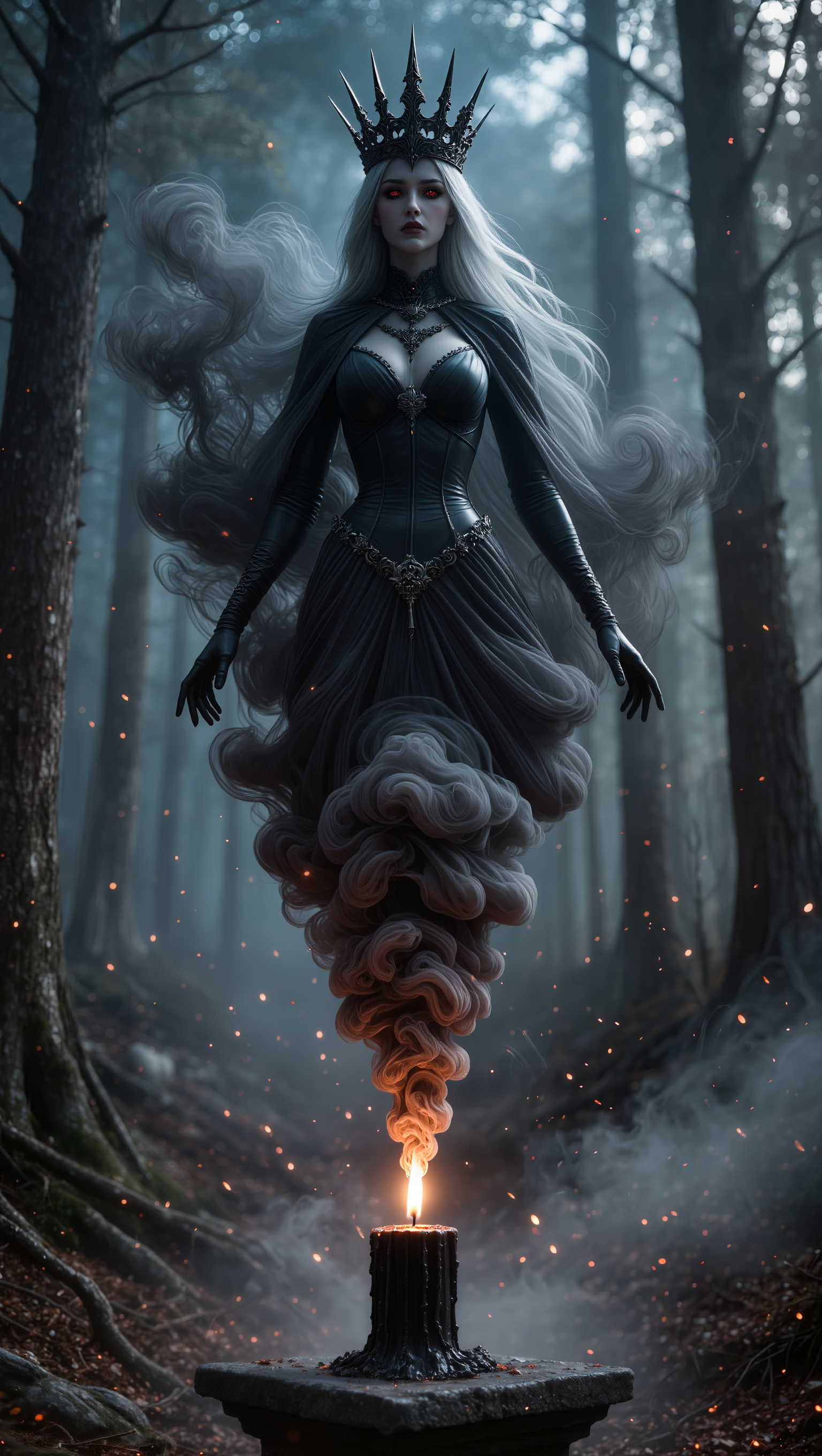 Dark - dark fantasy style AI image