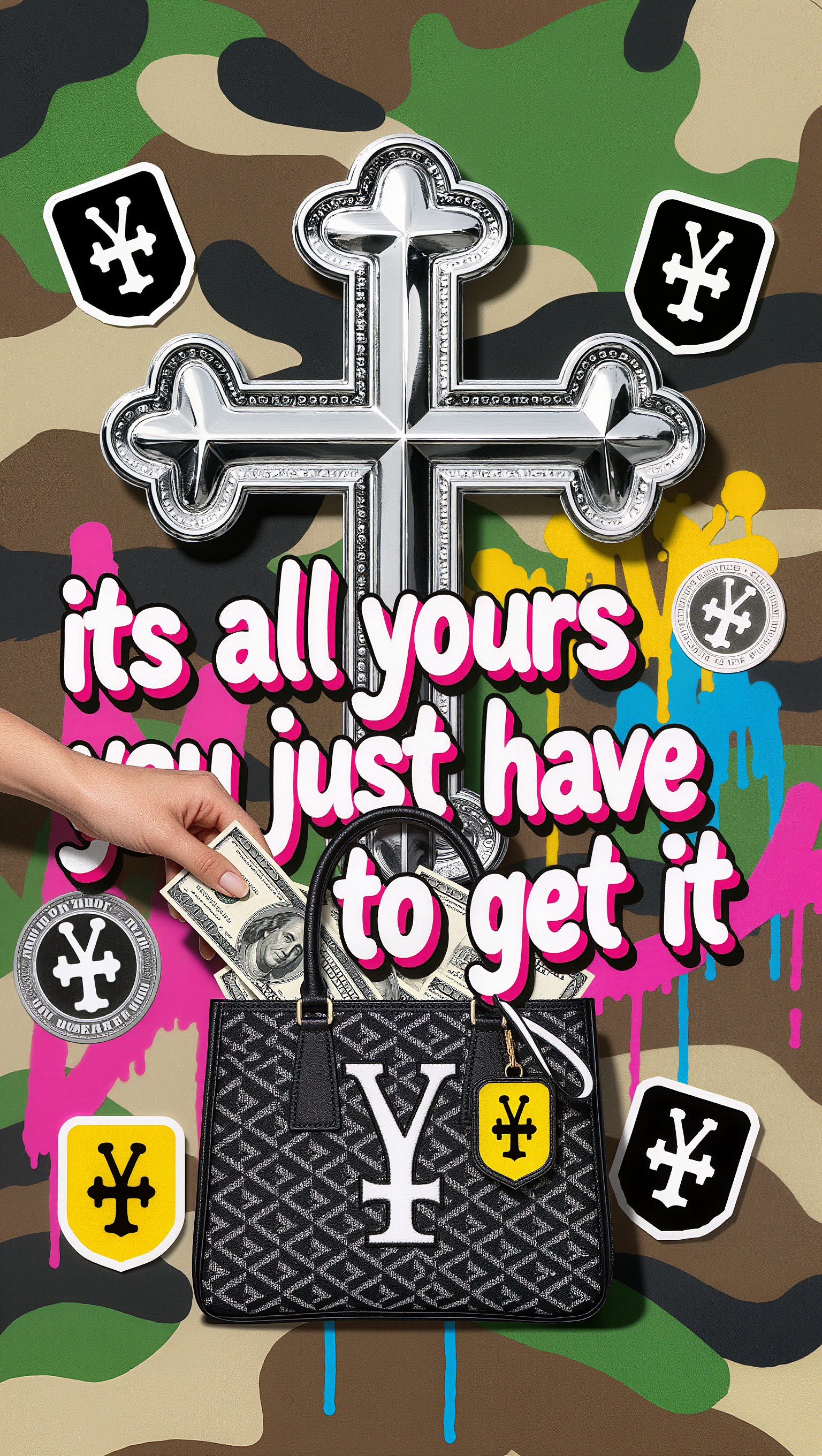 Kling AI work 310749683503972 - heart phone wallpaper AI image