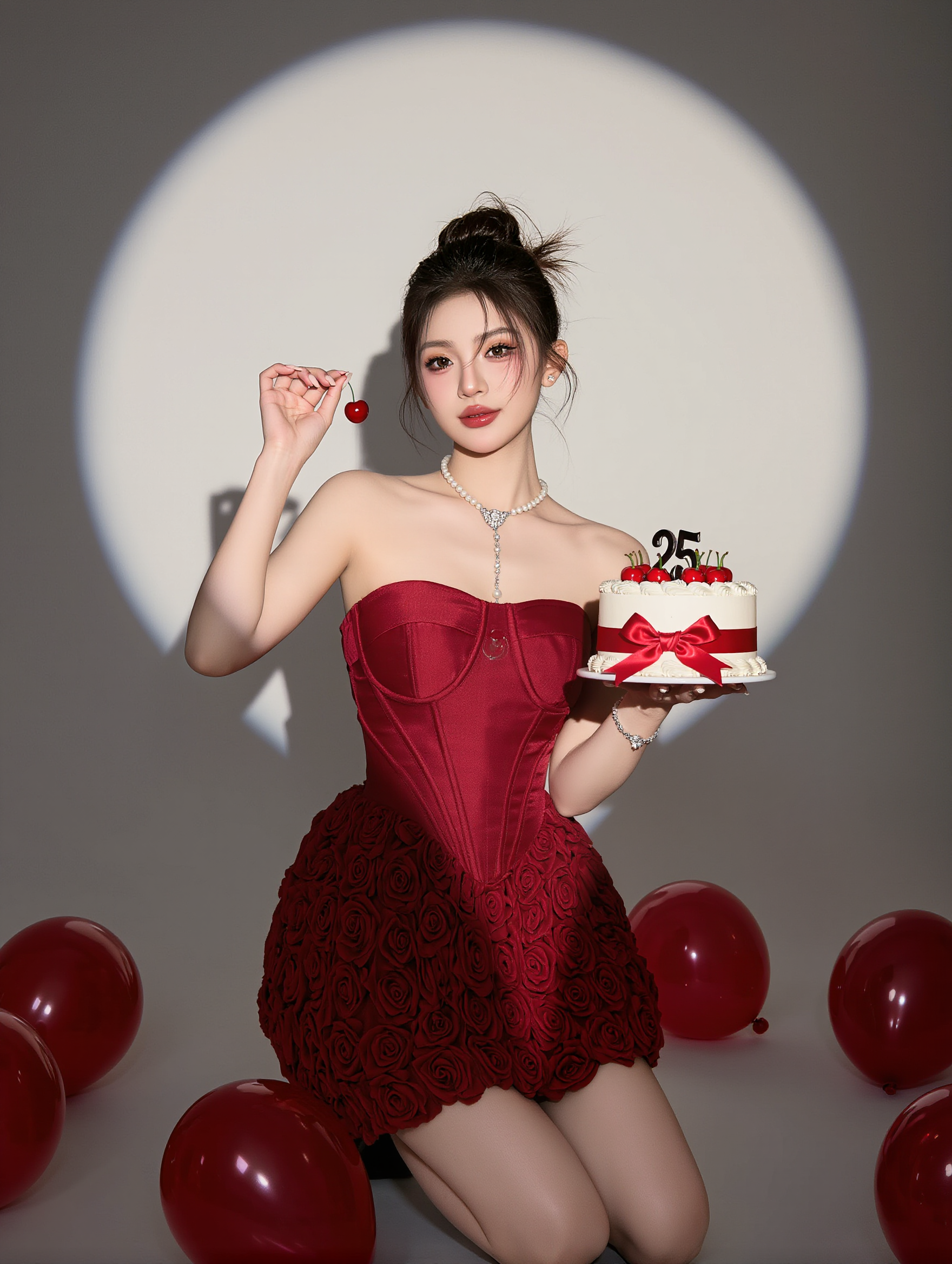 birthday cupcakes  - online birthday card generator AI image