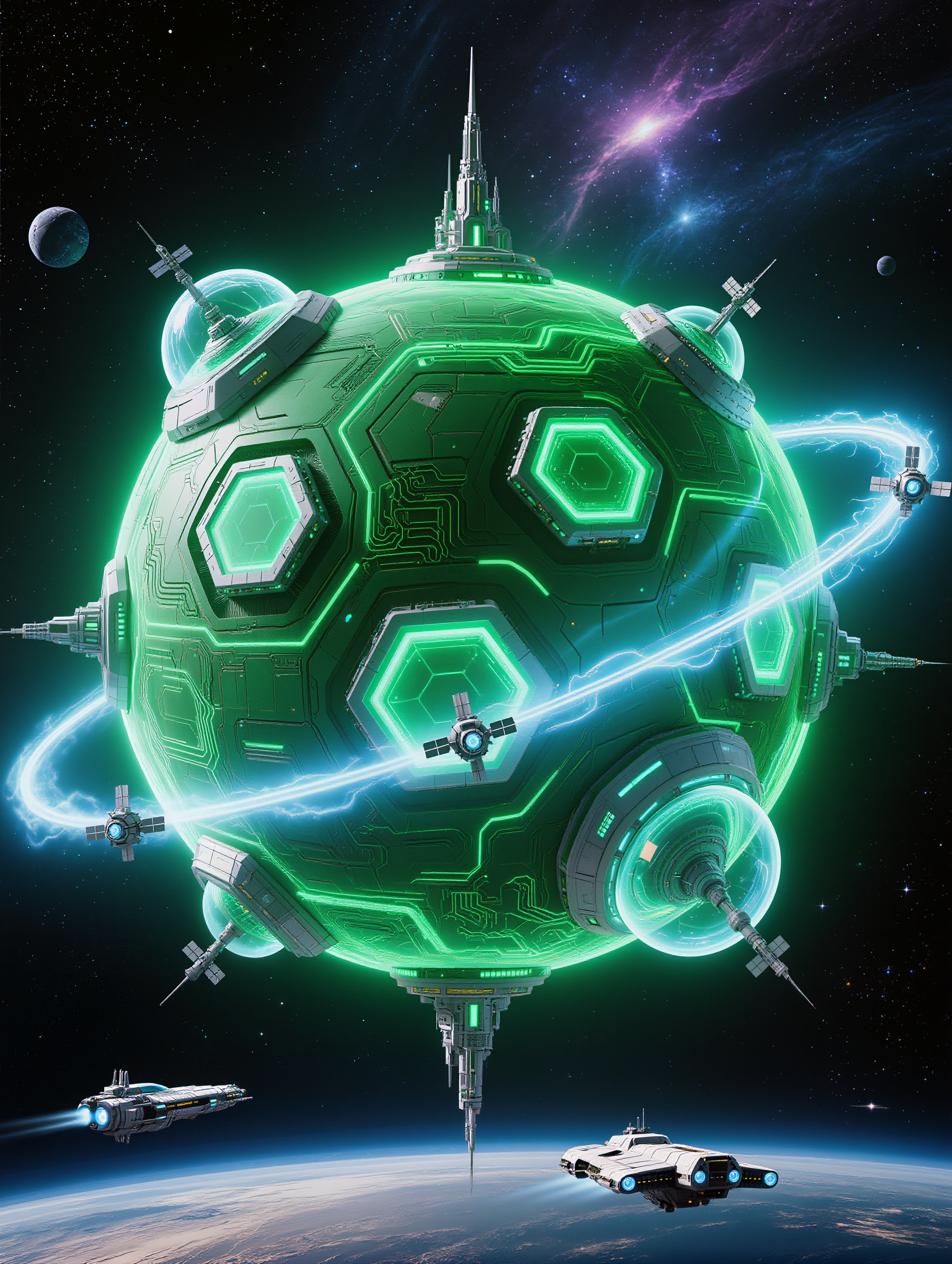 Kling AI work 313697690666868 - planet world map generator AI image