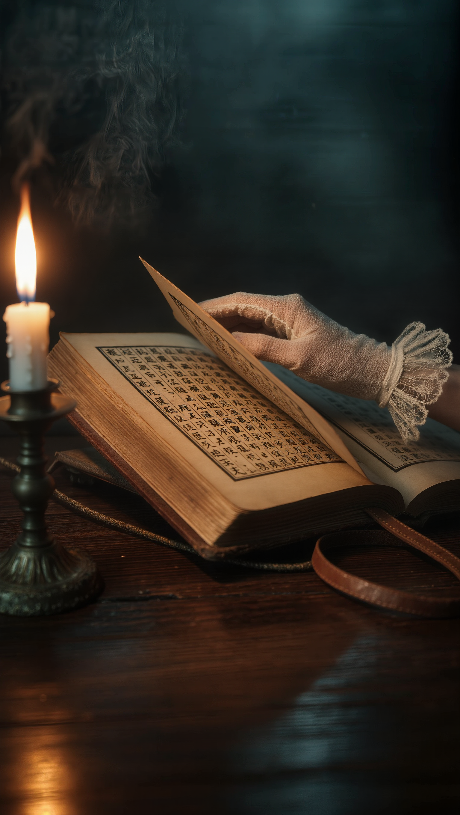 Old book - book poster design AI image