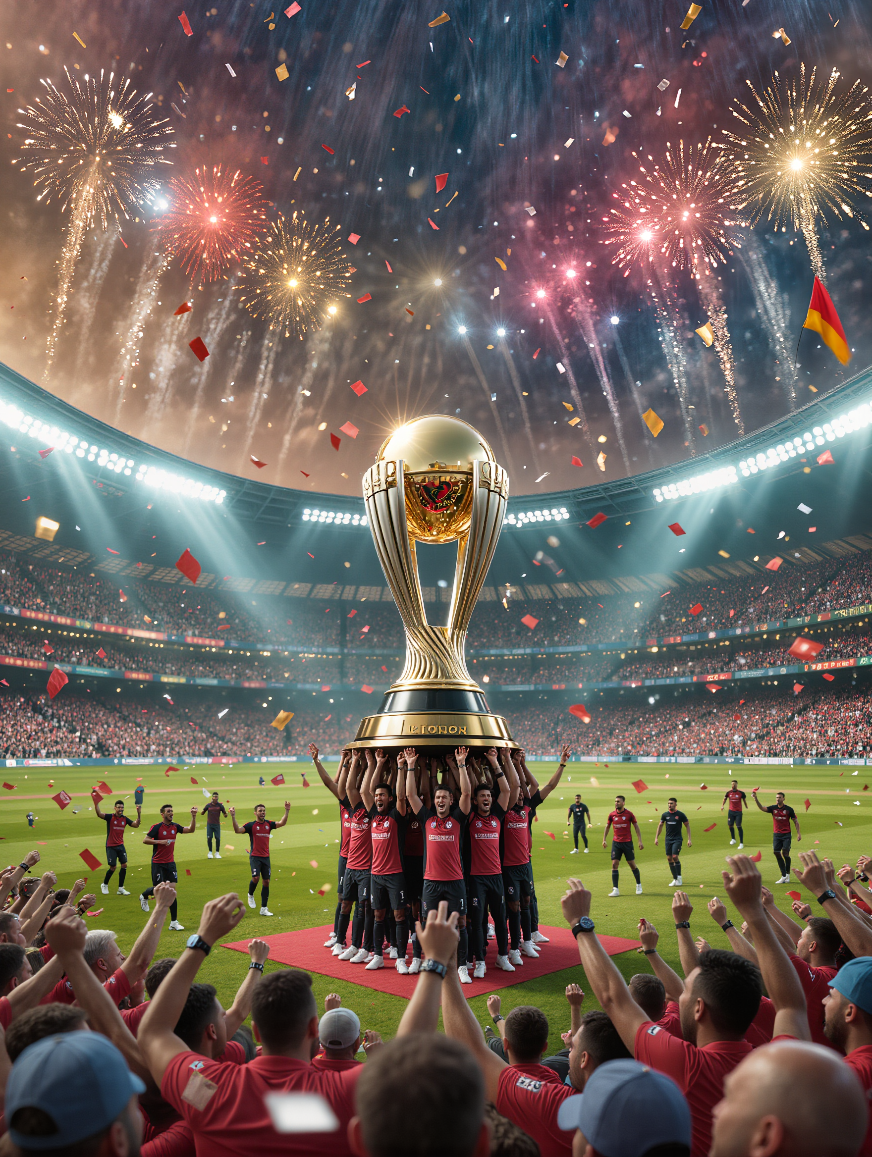 Kling AI work 312485955520236 - trophy celebration AI image