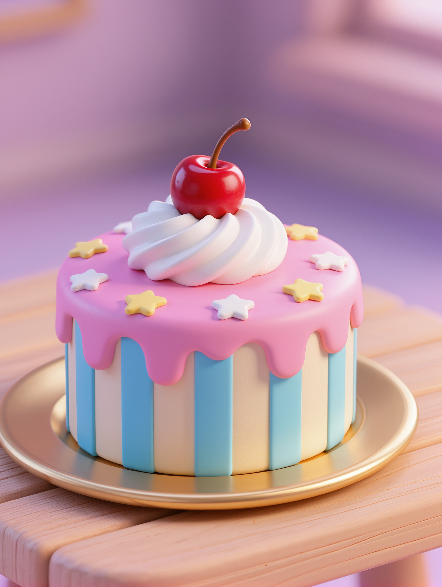 Kling AI work 310408452661694 - cake design AI image