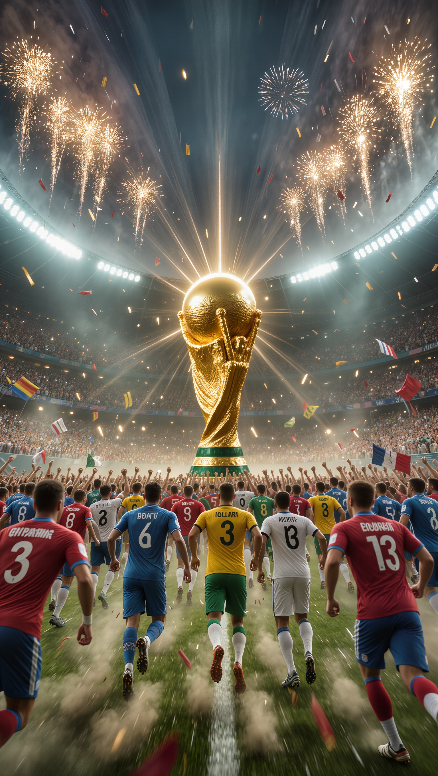 Kling AI work 314175162614082 - trophy celebration AI image