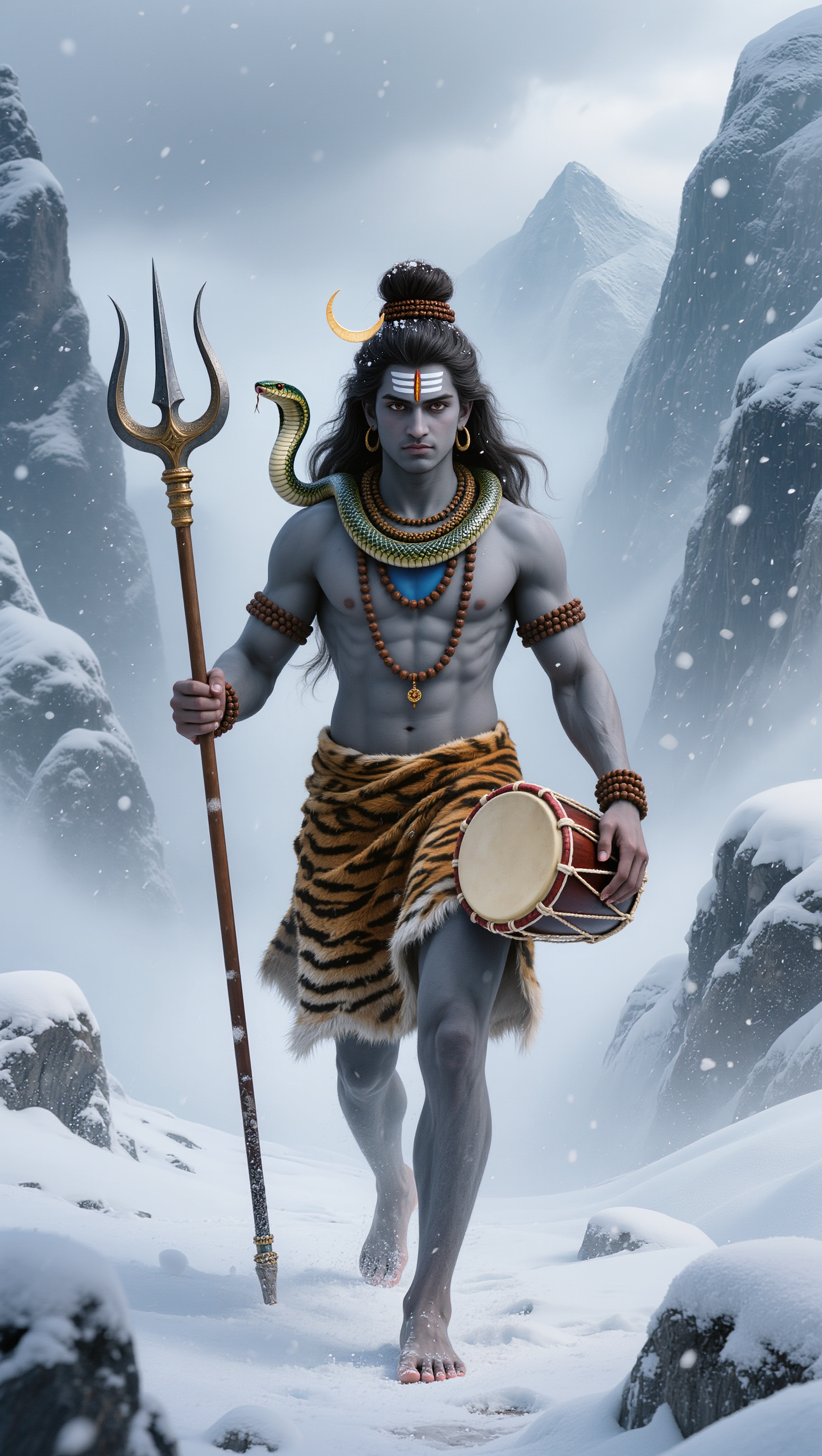 Kling AI work 295584238662556 - shiva ai wallpaper AI image