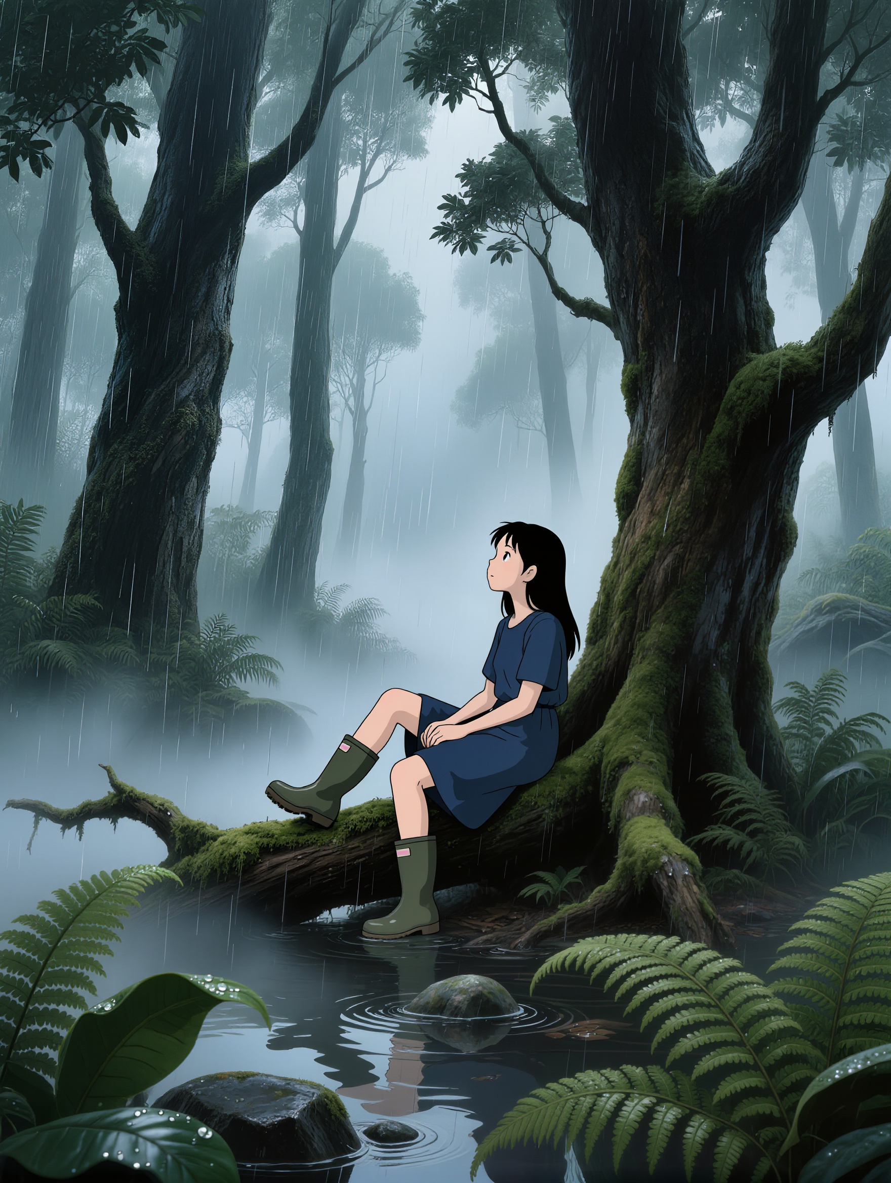 Kling AI work 311406675666044 - create ghibli art AI image