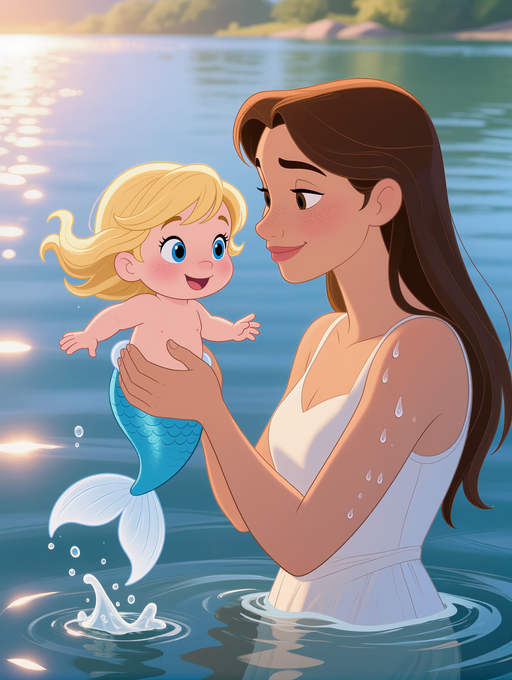 Kling AI work 310774559525988 - mermaid video AI image