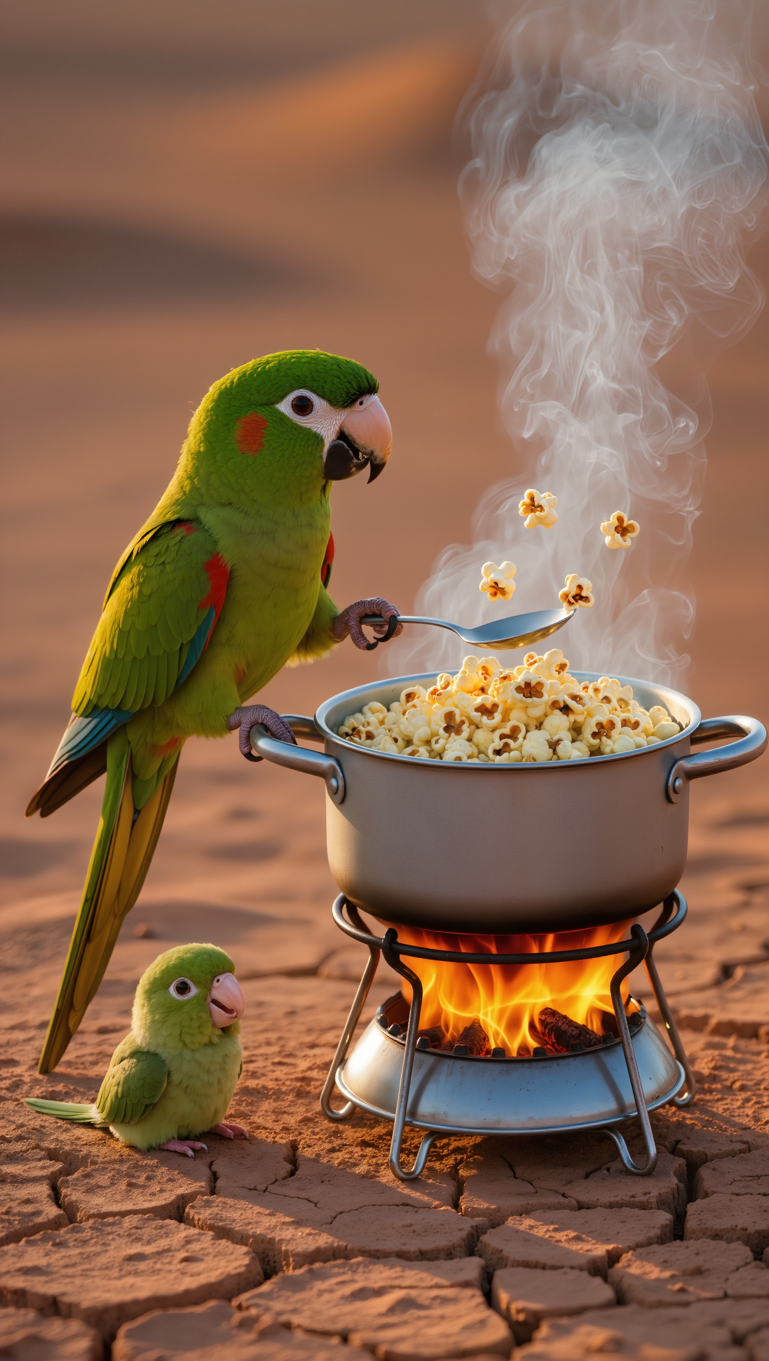 Kling AI work 296841571612779 - crack popcorn AI image