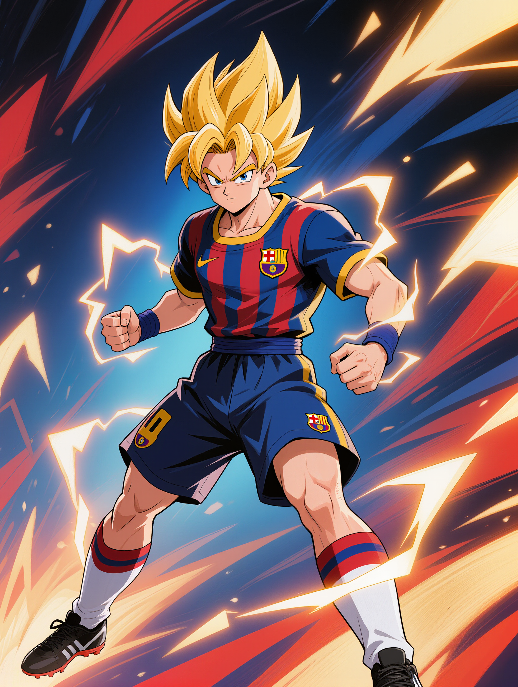 Kling AI work 310168236503636 - pastel de goku AI image