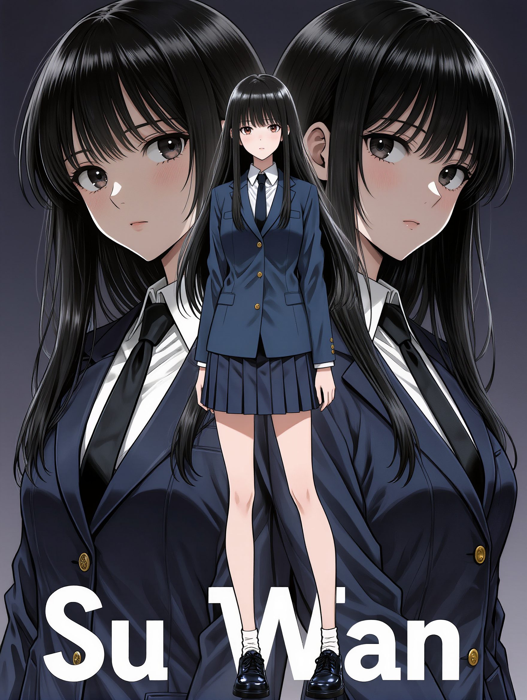 Kling AI work 318176297503887 - design an anime character AI image