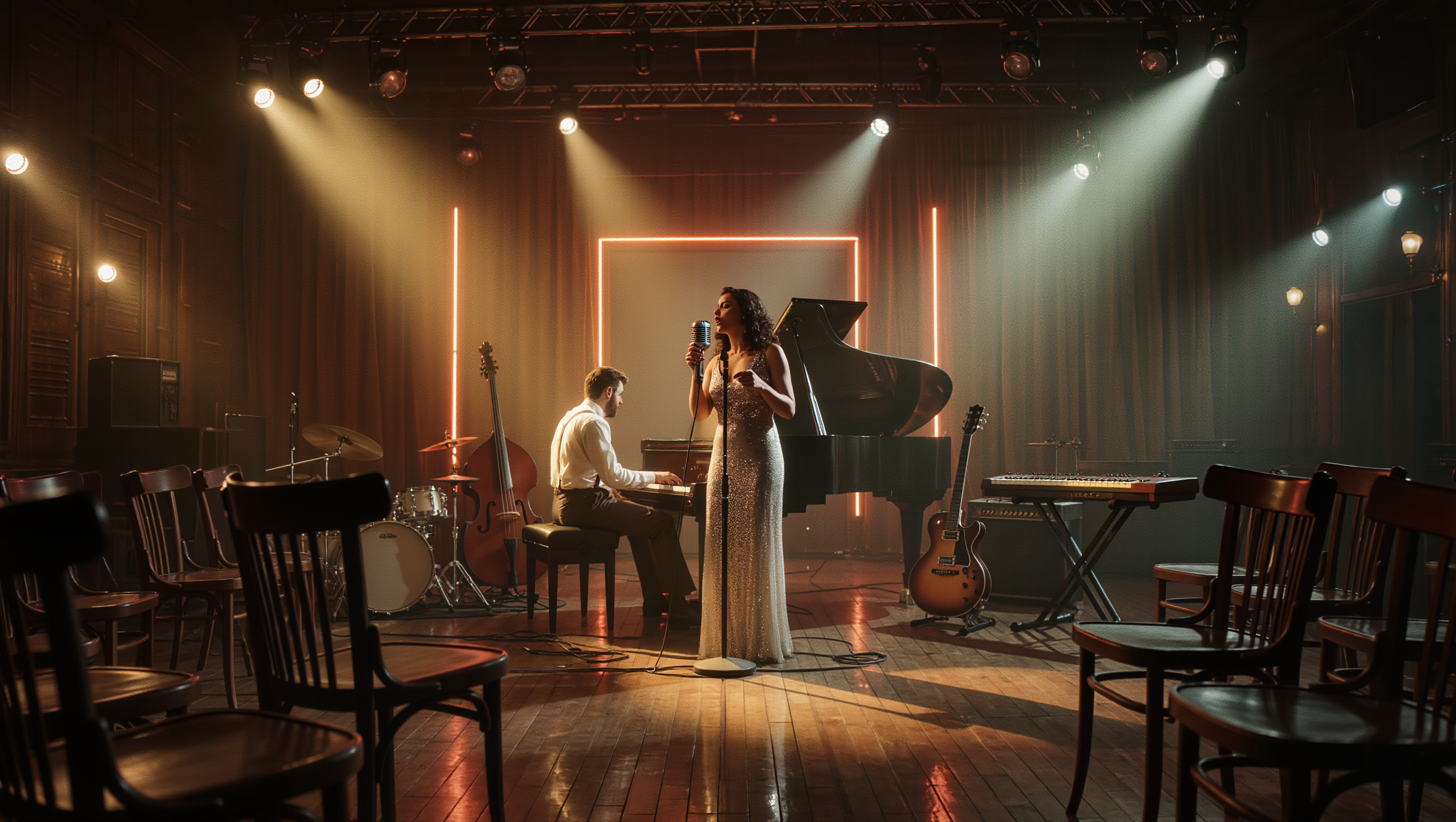 Jazz club - club image to video AI image