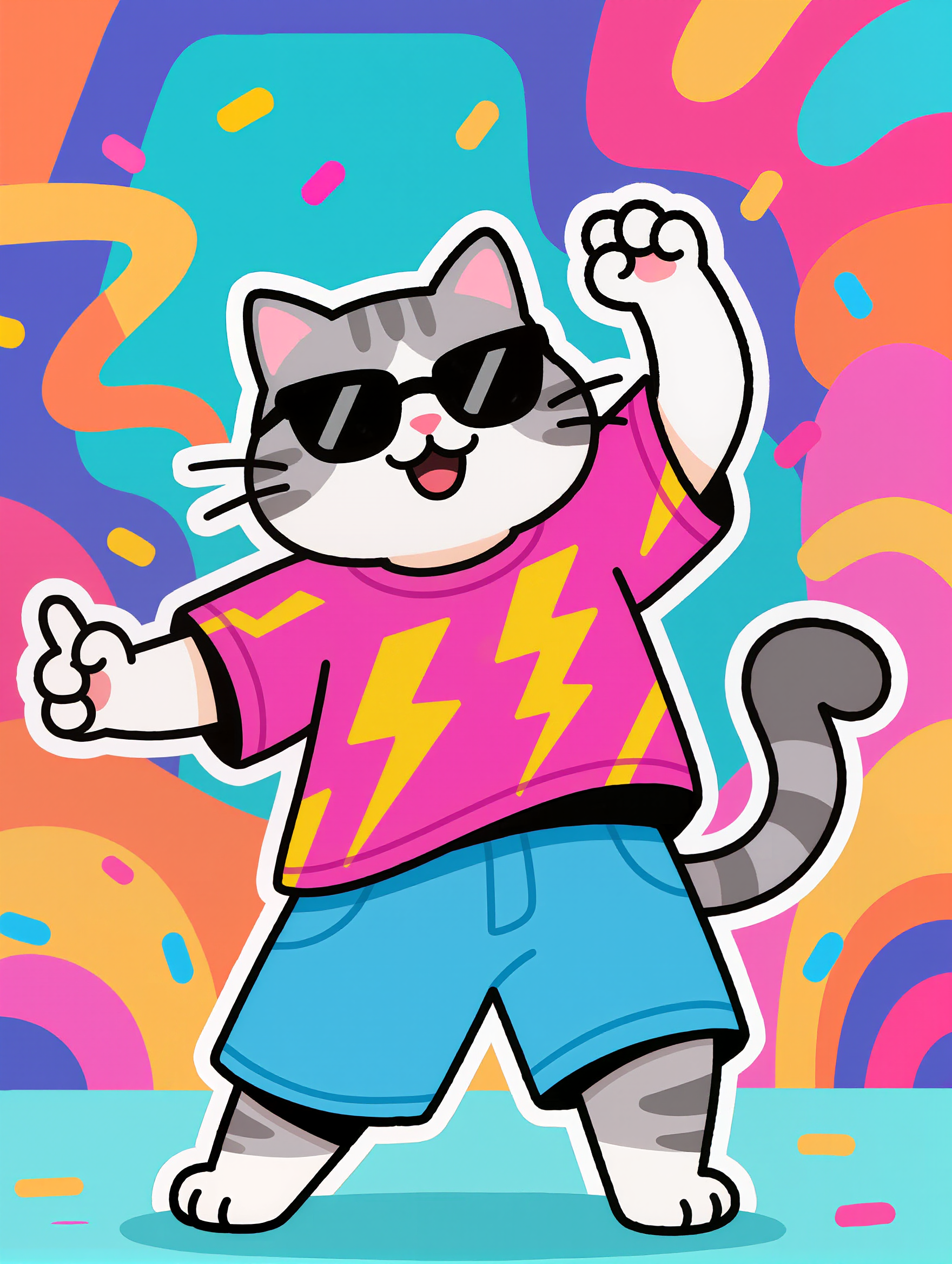 Kling AI work 308500485534421 - cartoon tiktok profile picture AI image