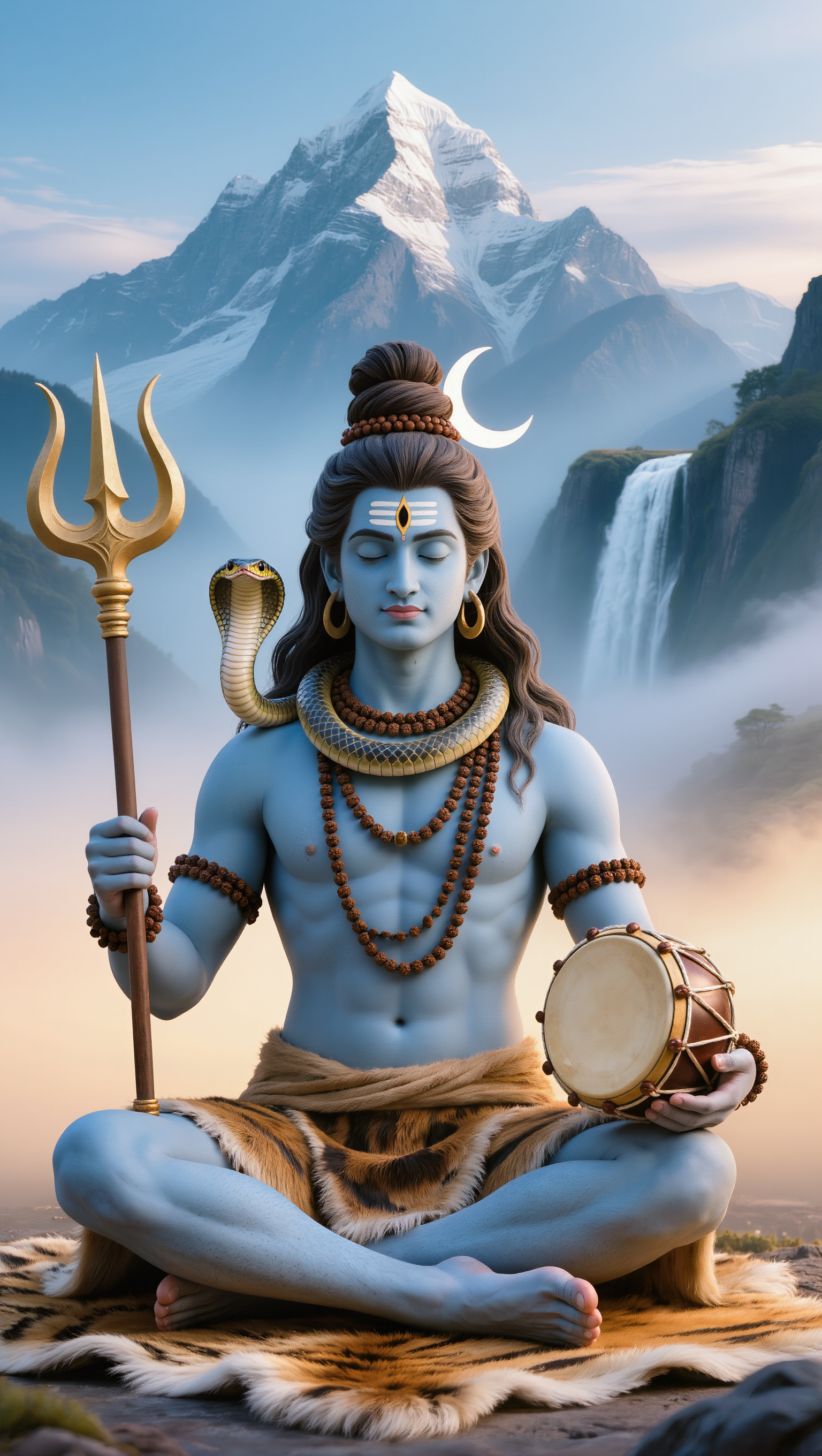 Kling AI work 296676085614560 - shiva ai wallpaper AI image