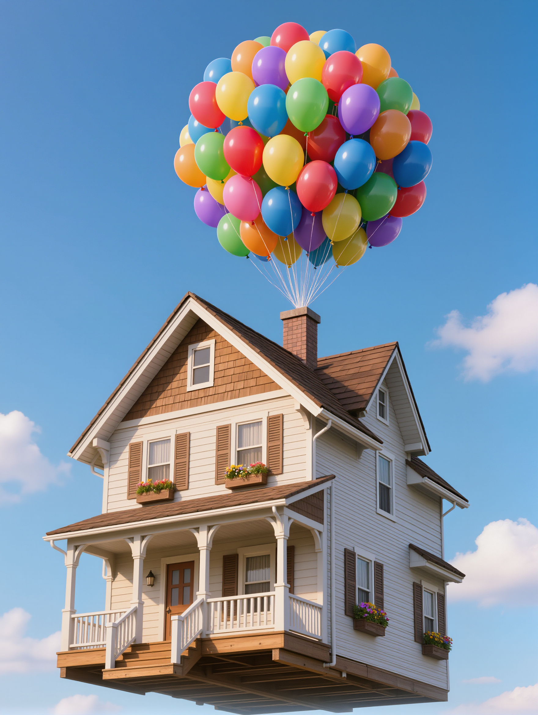 Kling AI work 314767410520230 - glow in the dark balloons AI image