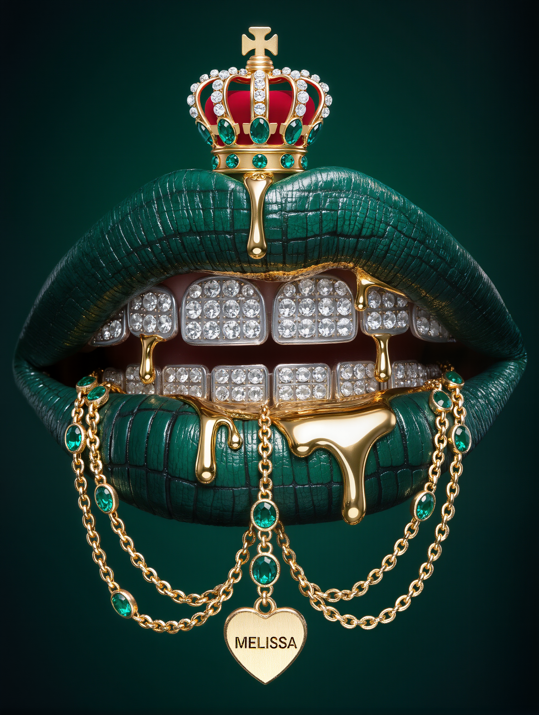 Kling AI work 309328572525904 - what is emerald green AI image