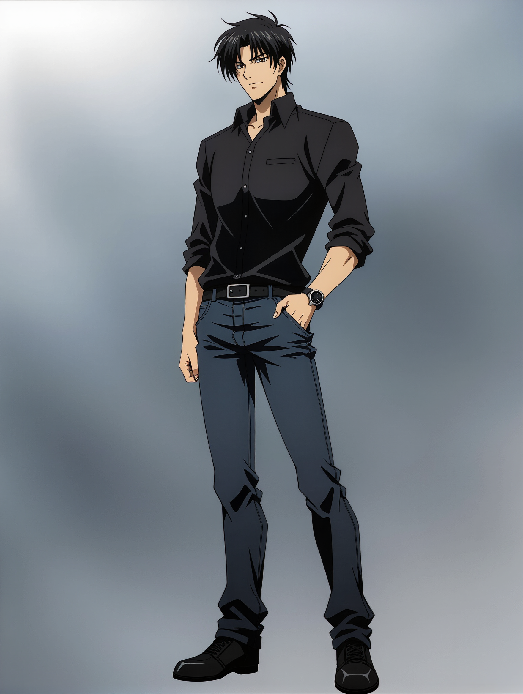 another no title work😅 - design an anime character AI image