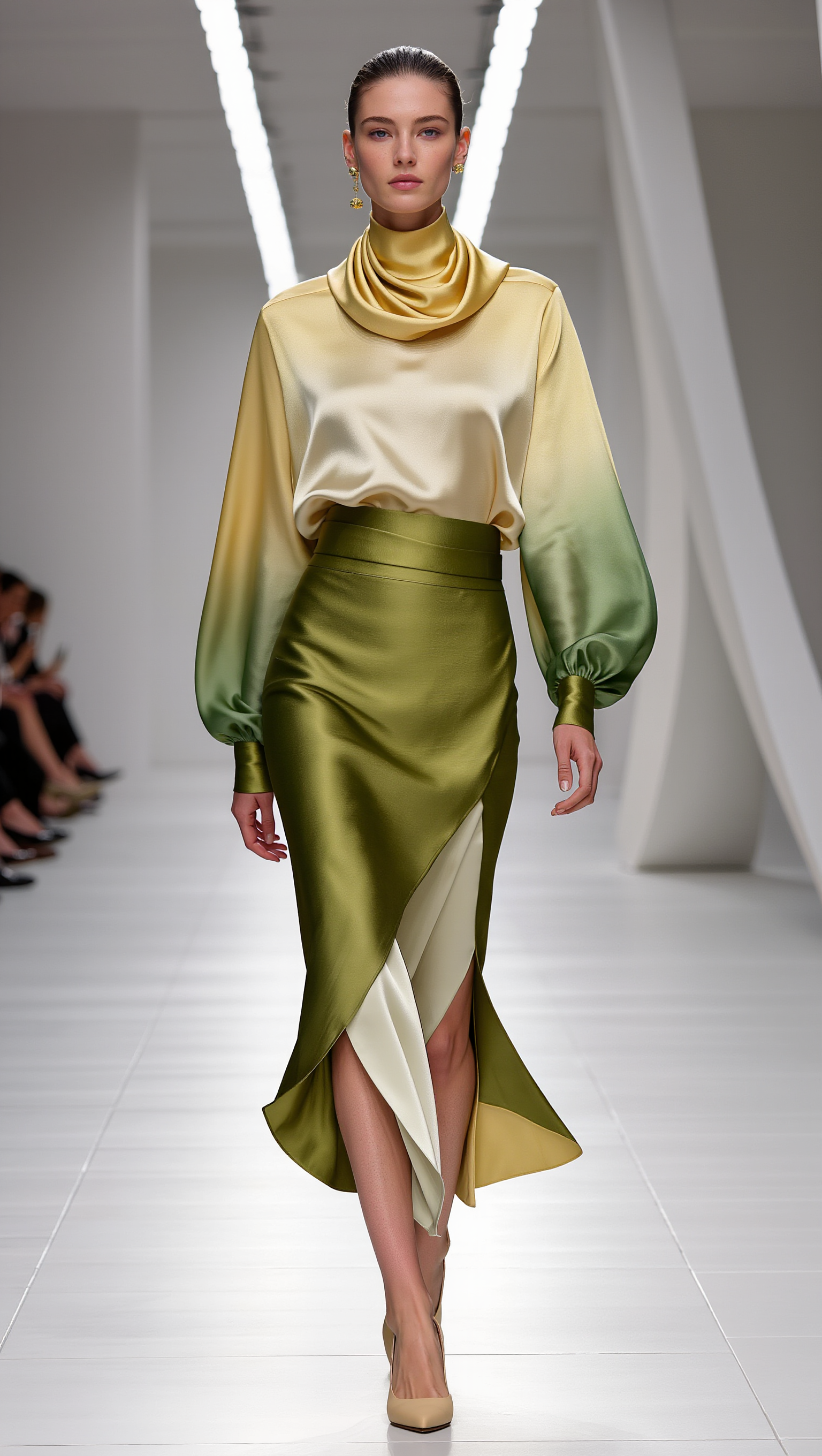 Kling AI work 309602096667948 - satin texture AI image