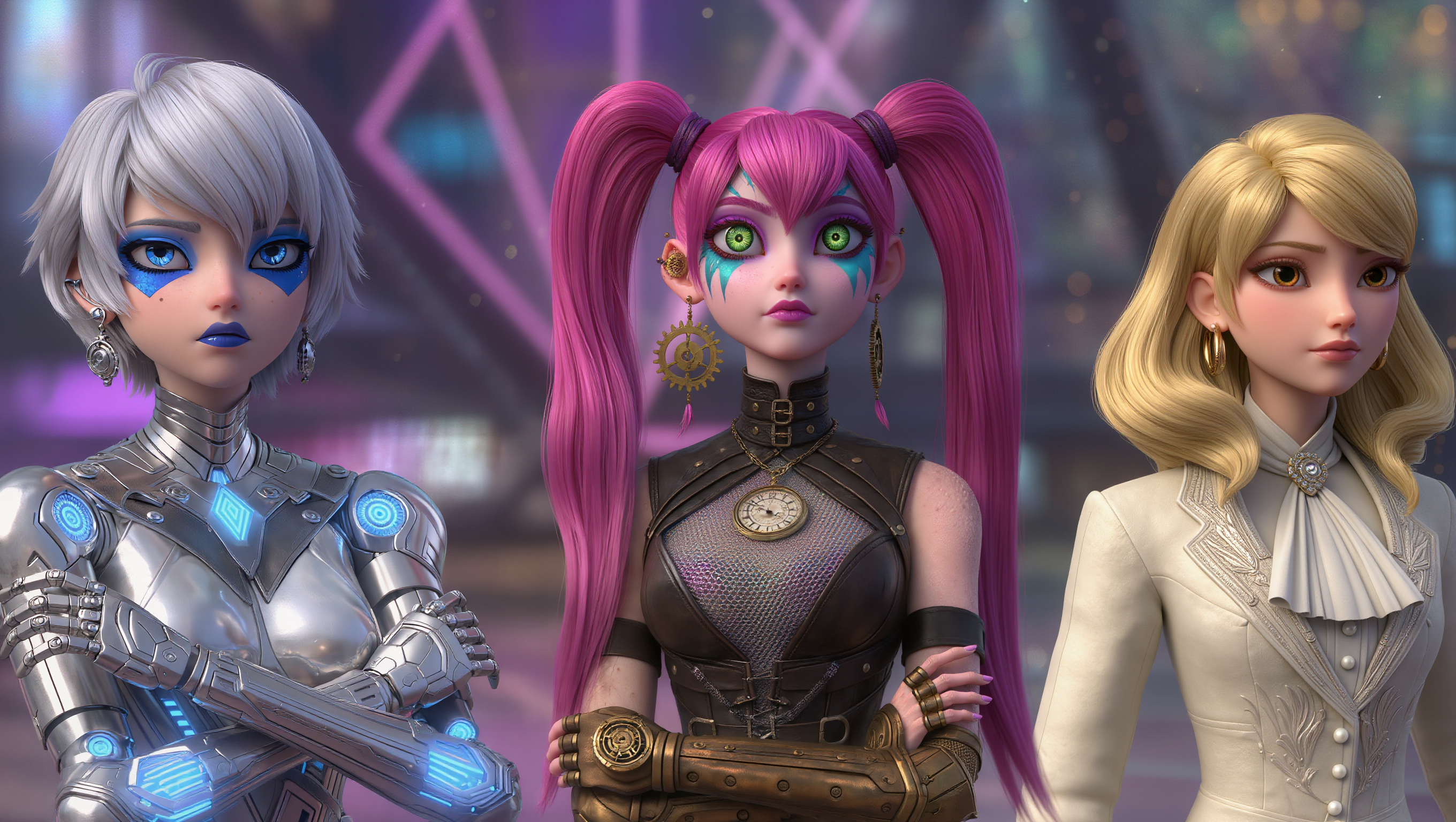 Idols Cinema Style Anime 2 - kling ai anime banner design AI image
