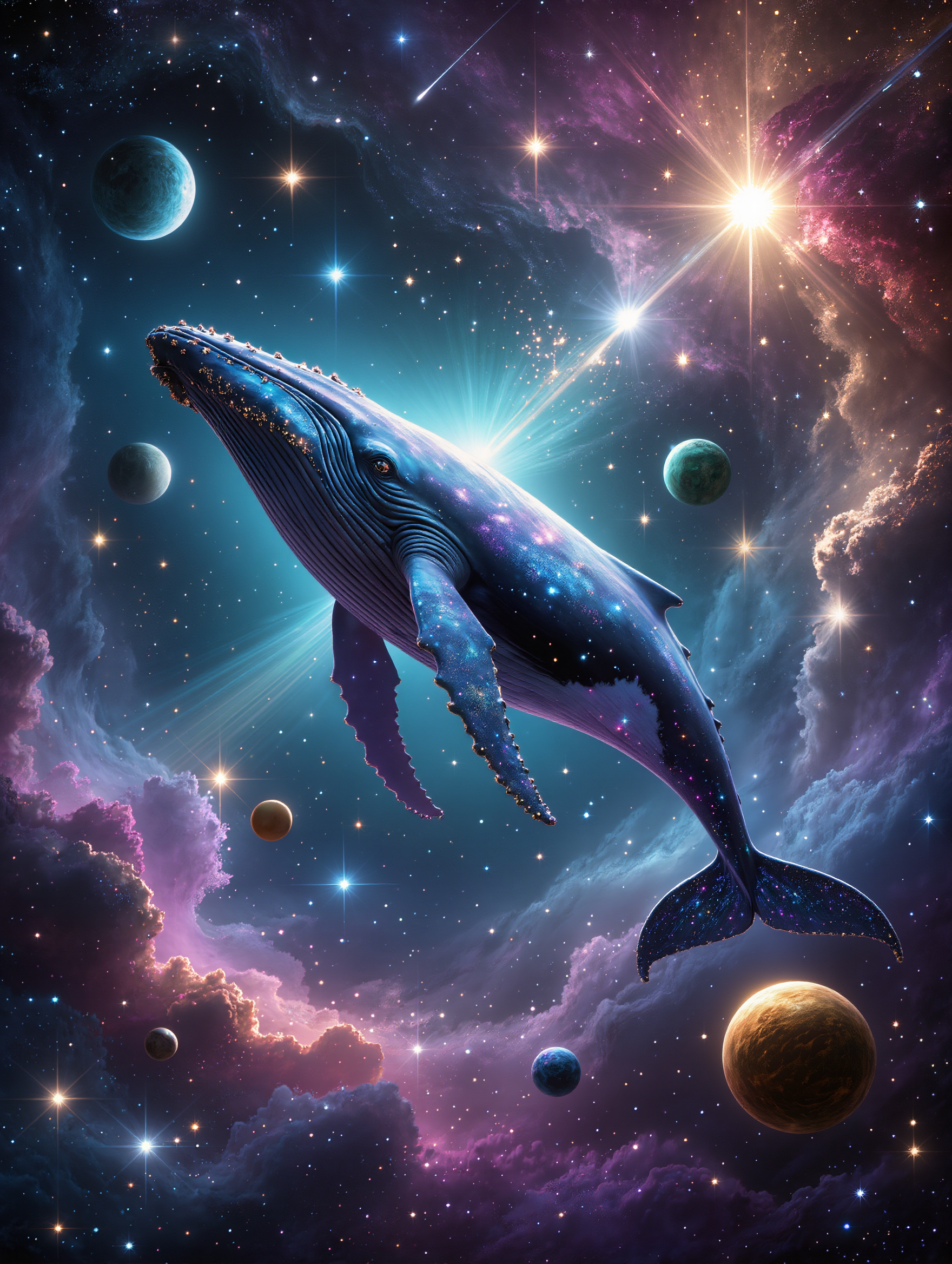 Kling AI work 313241880502844 - whale desktop wallpaper AI image