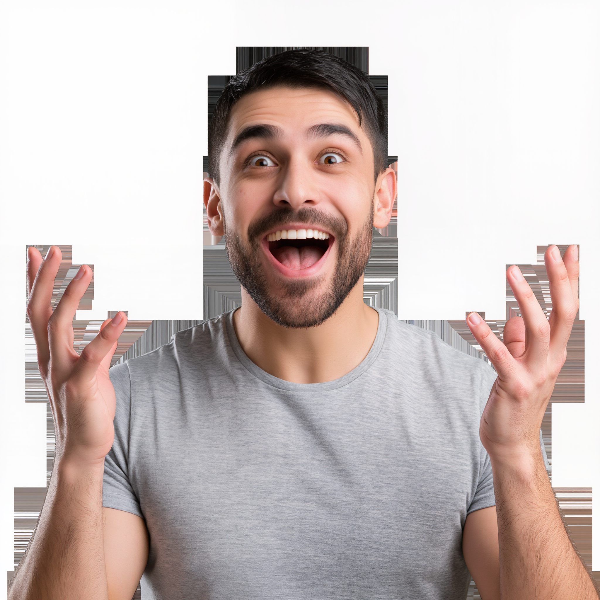 Kling AI work 319696900615605 - person transparent background AI image