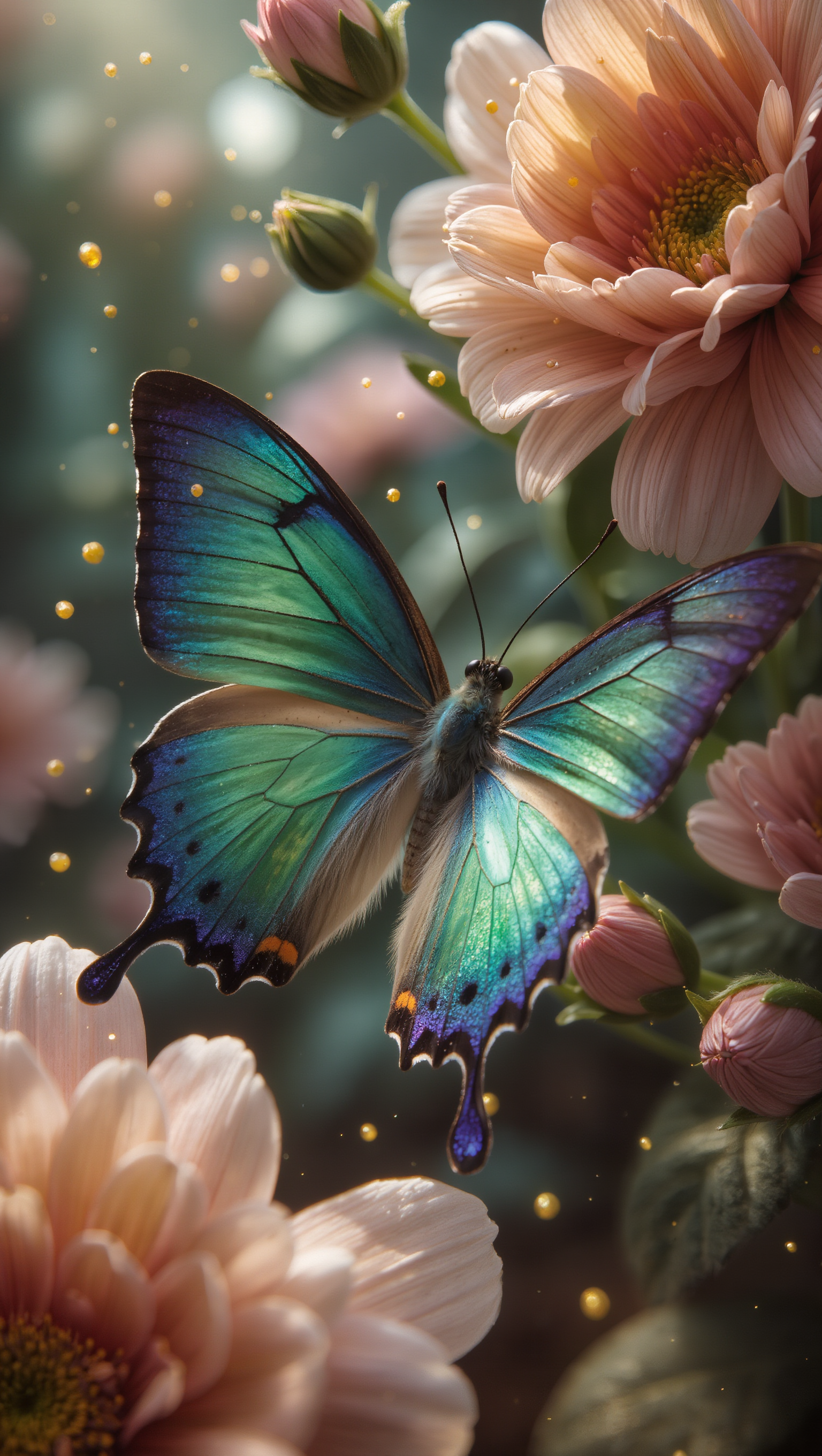 wallpaper butterfly - butterfly ai wallpaper AI image