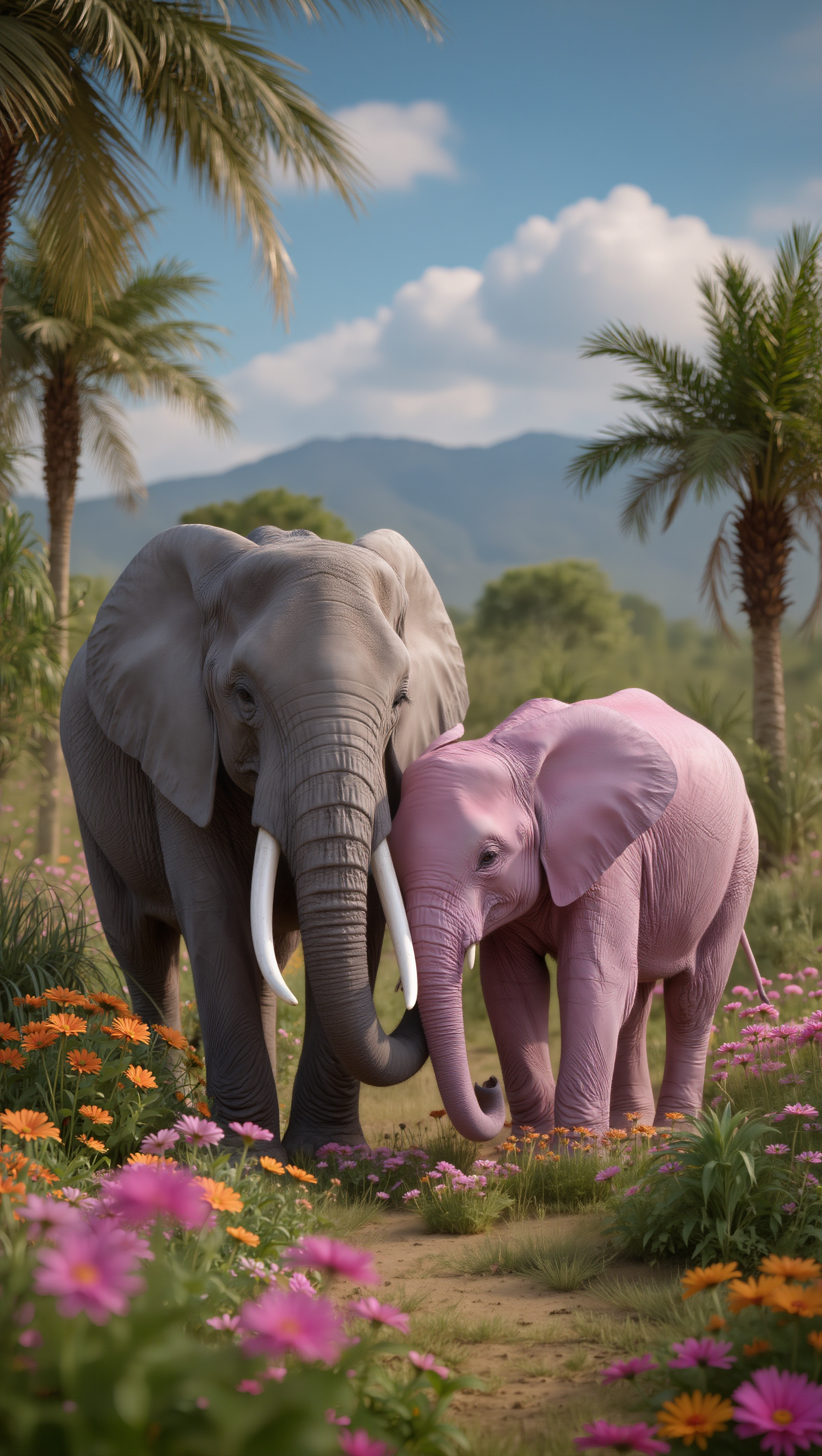 Kling AI work 308514912502381 - pictures of flowers in nature AI image