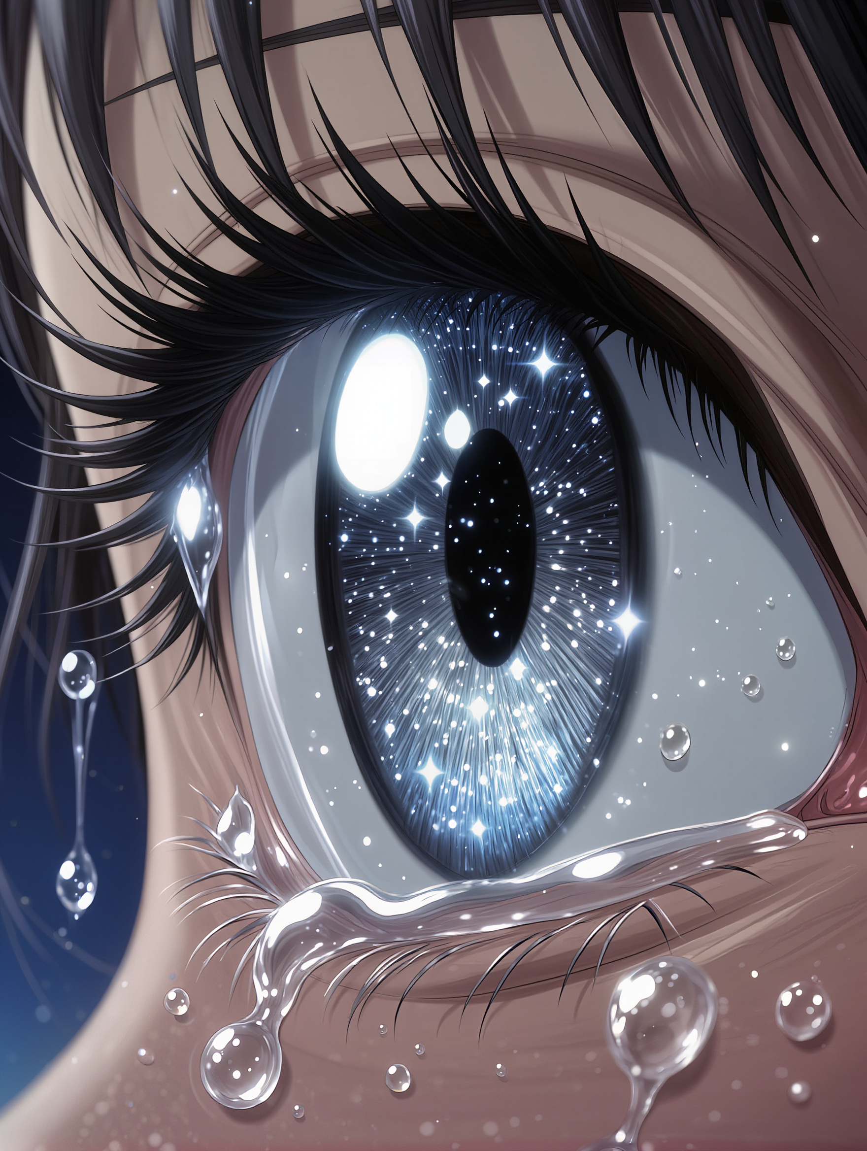 Anime  - anime eye styles AI image