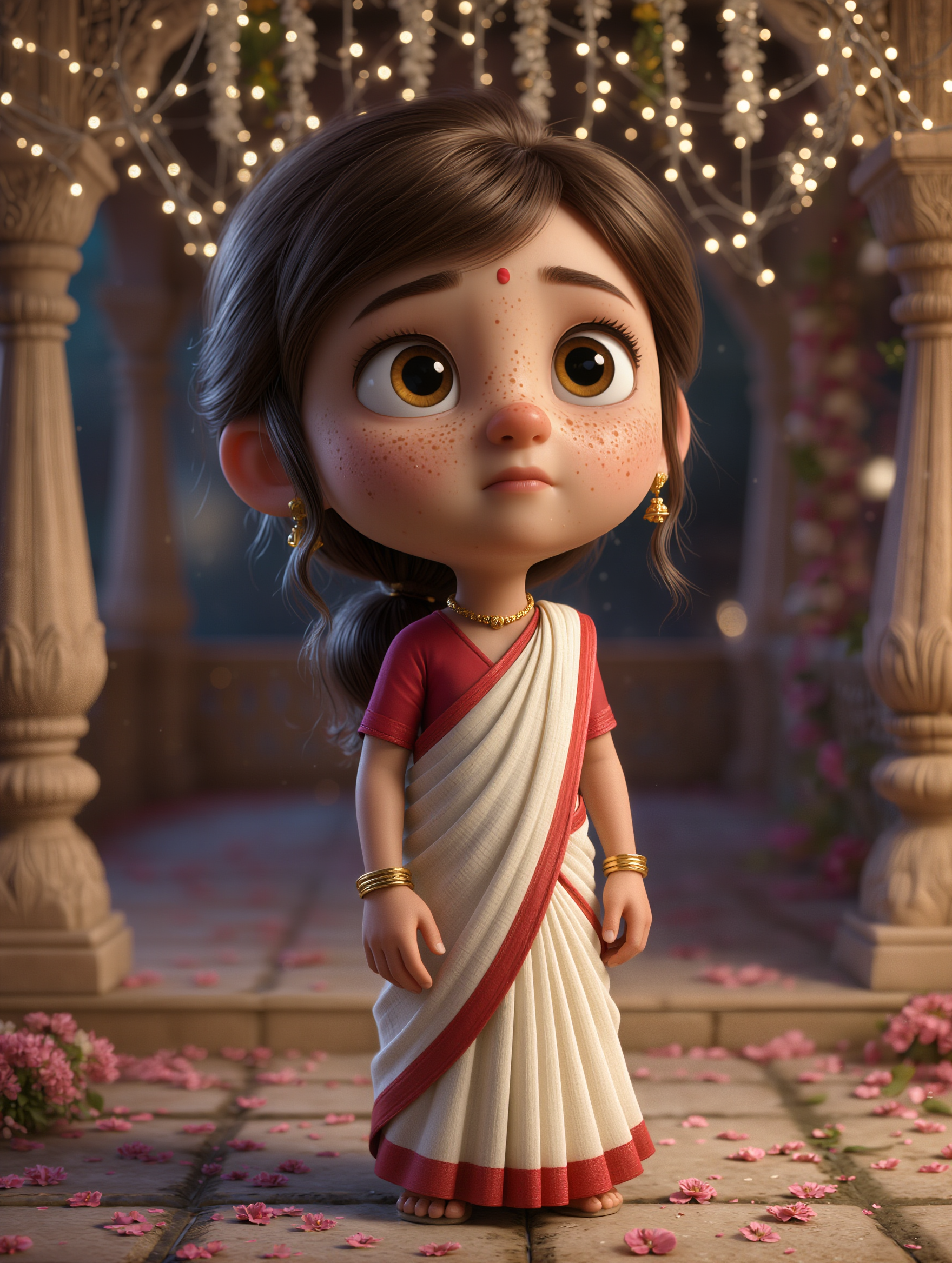 Kling AI work 315796213610562 - animated girl AI image