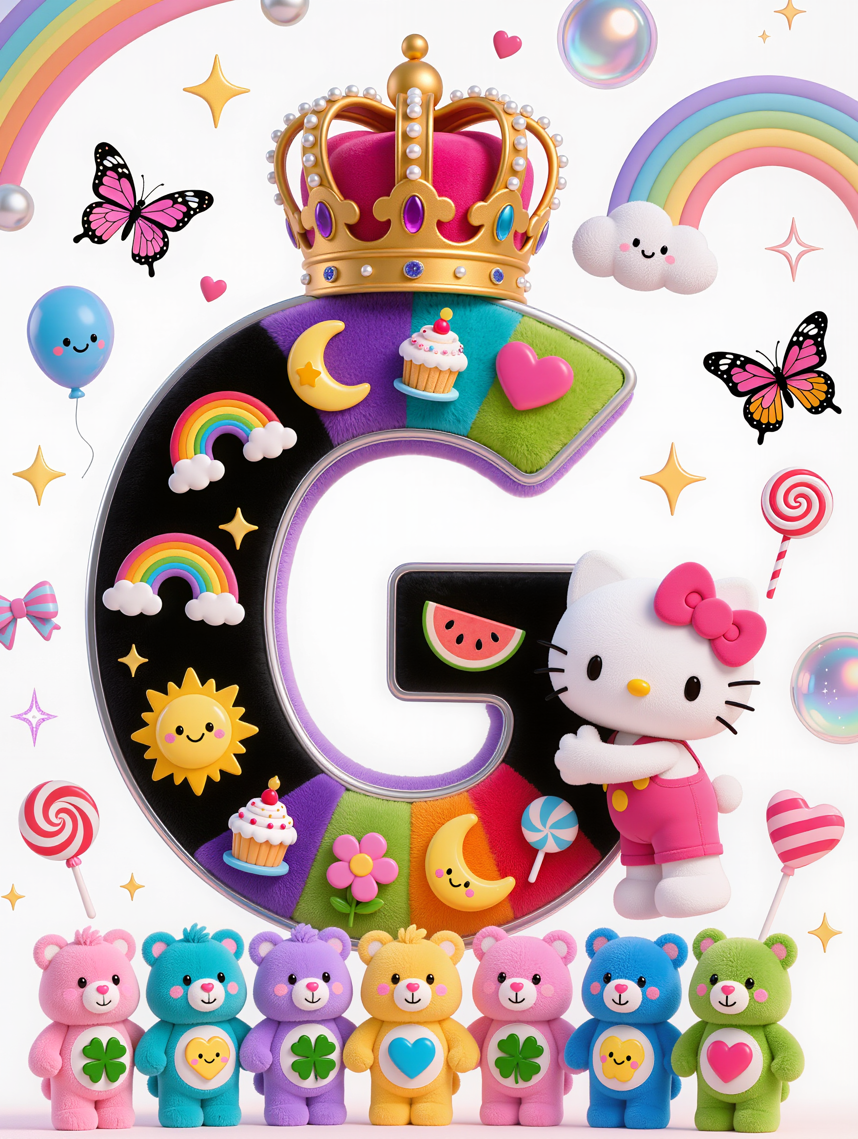 Kling AI work 317795372524479 - oversized big head characters AI image