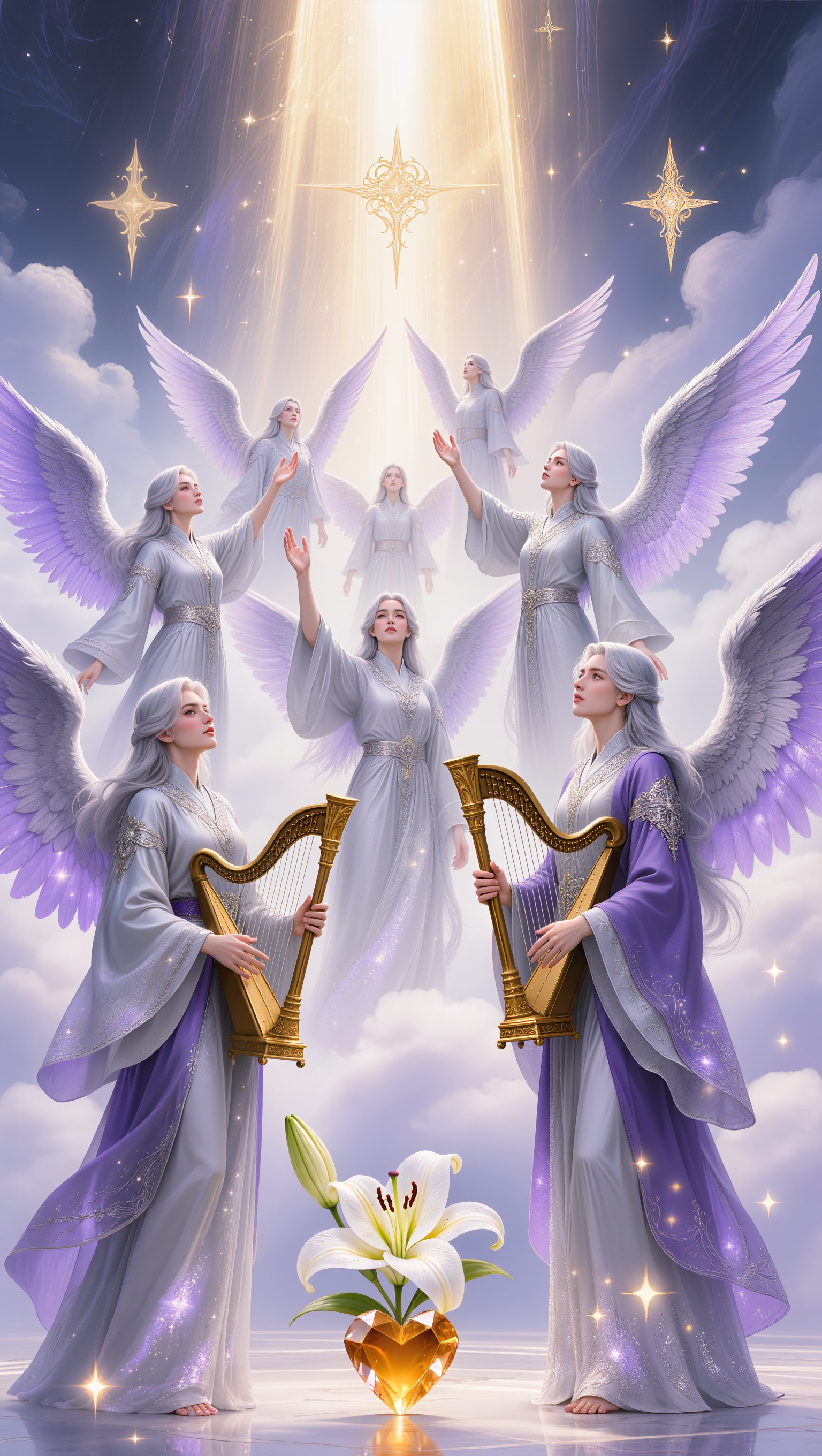 Kling AI work 296275953508741 - angels lipsync AI image