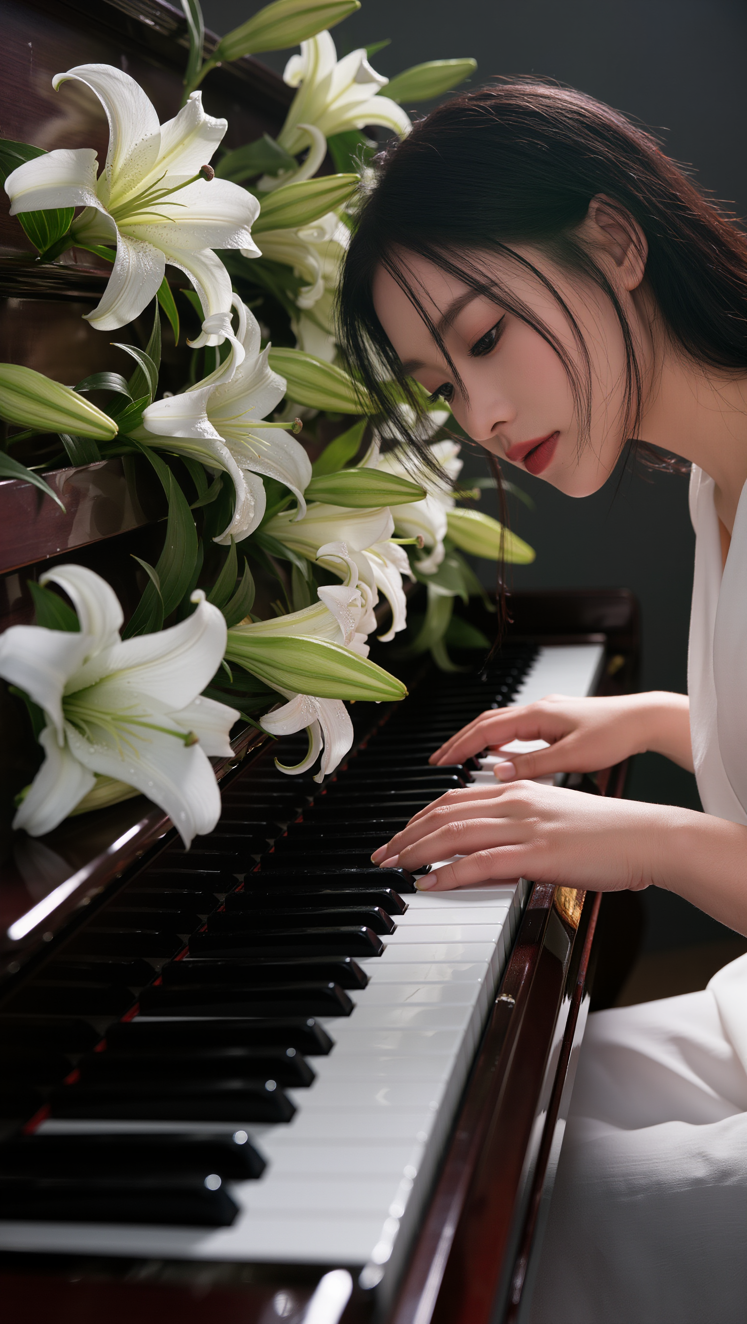 Kling AI work 298967149654524 - run away piano AI image
