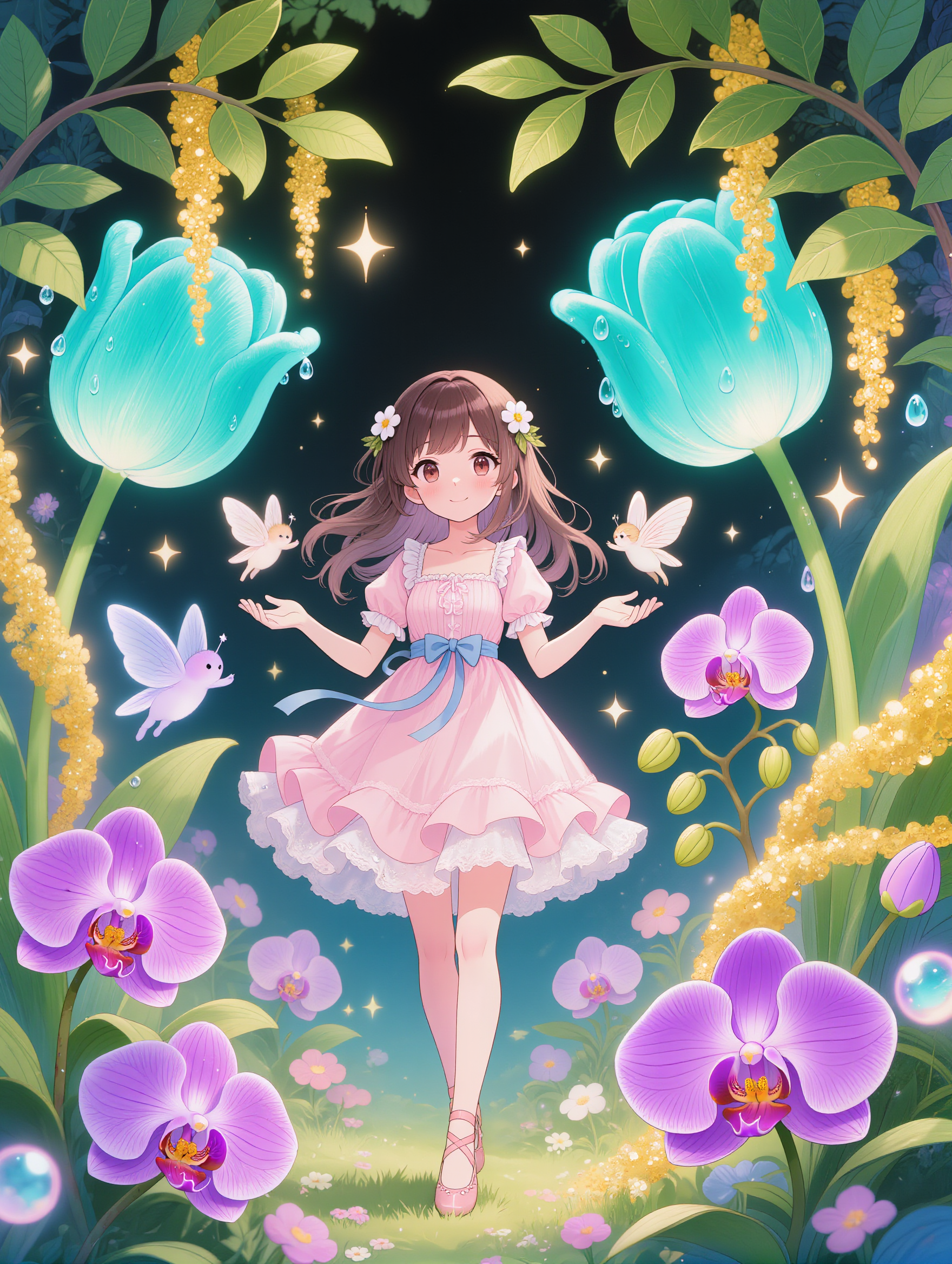 Kling AI work 315311645617087 - animated girl AI image