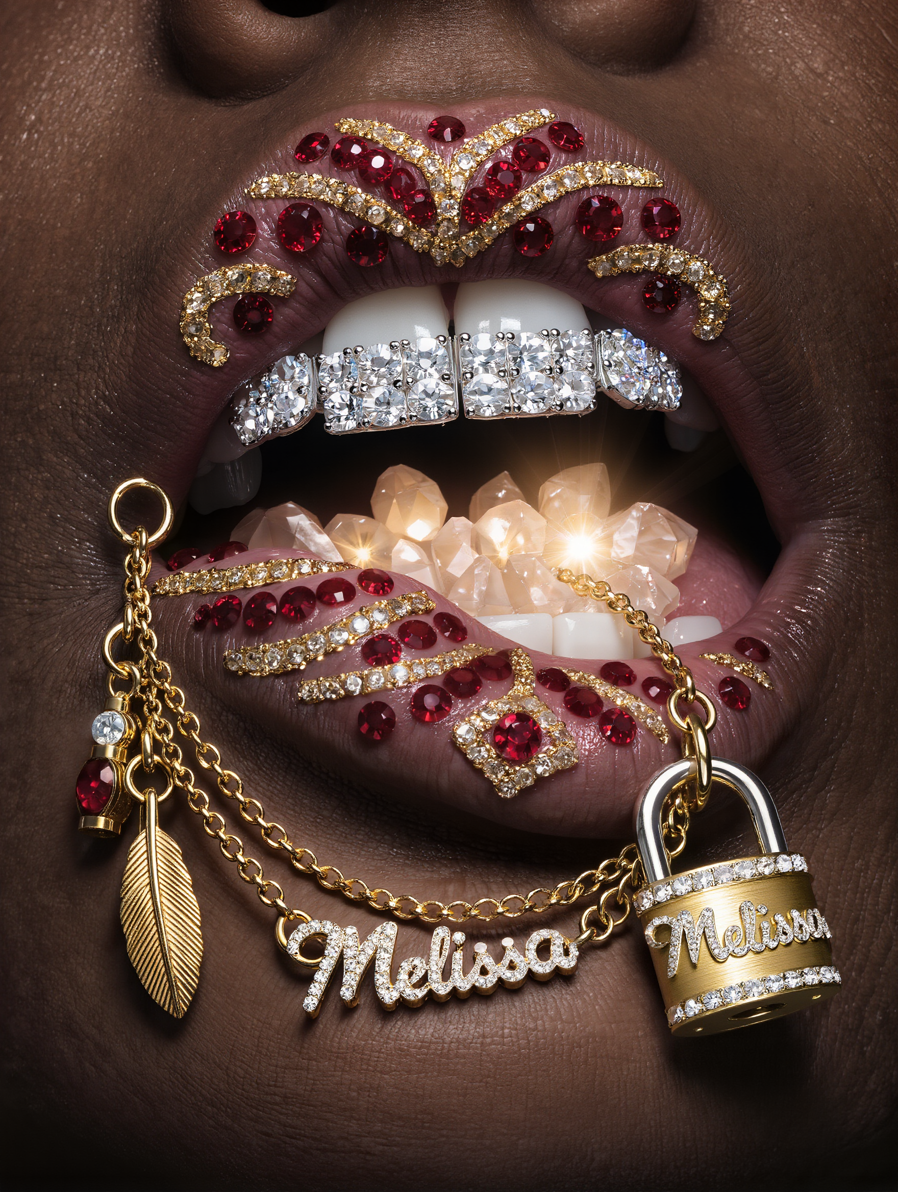 Kling AI work 309785320663874 - parted lips AI image