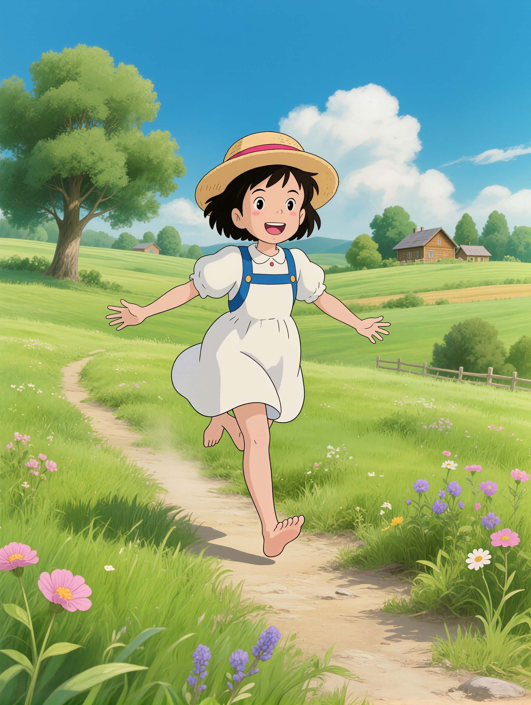 Kling AI work 311342376661975 - artbreeder ghibli AI image