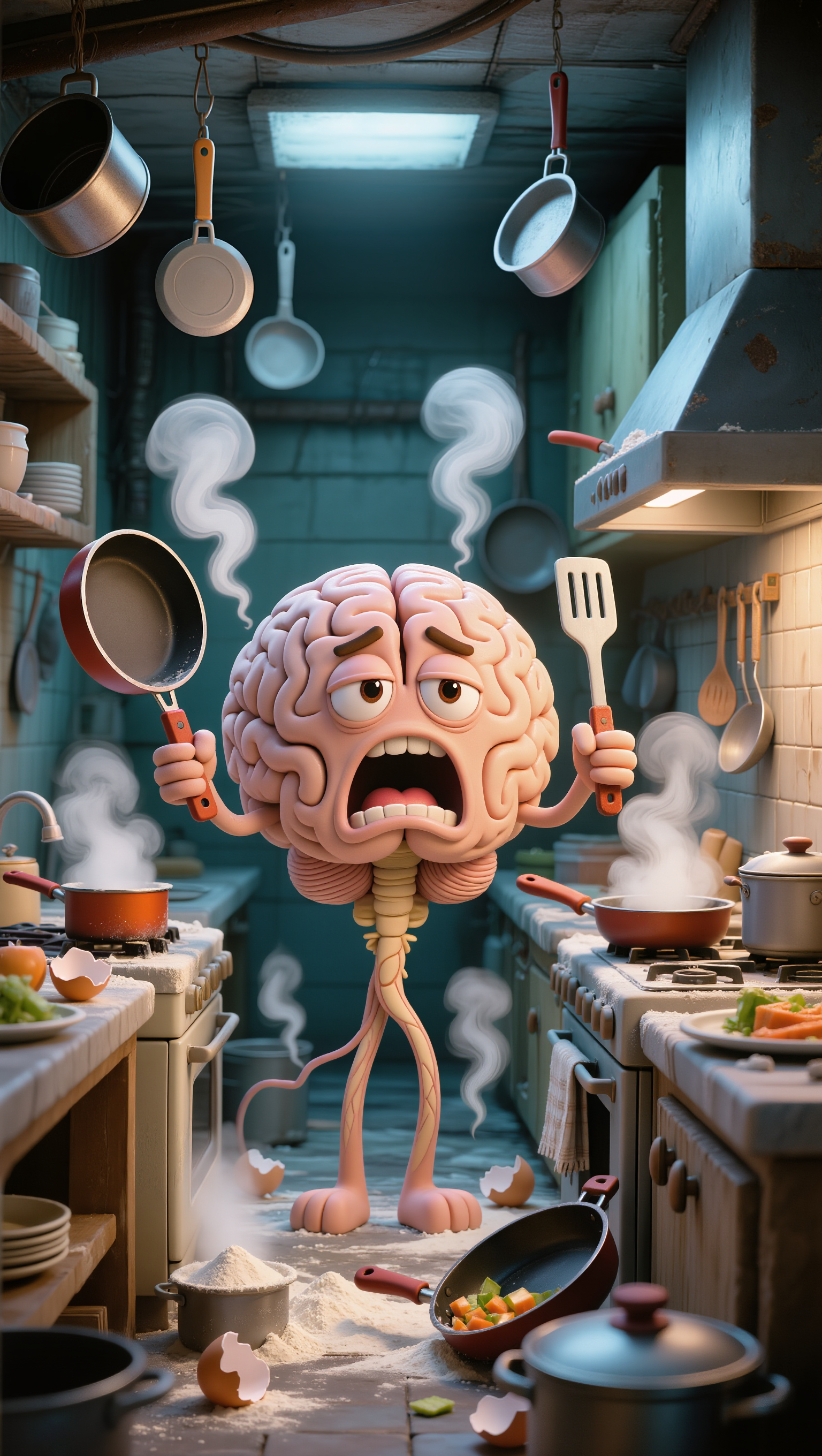 Kling AI work 306943842667735 - galaxy brain meme generator AI image