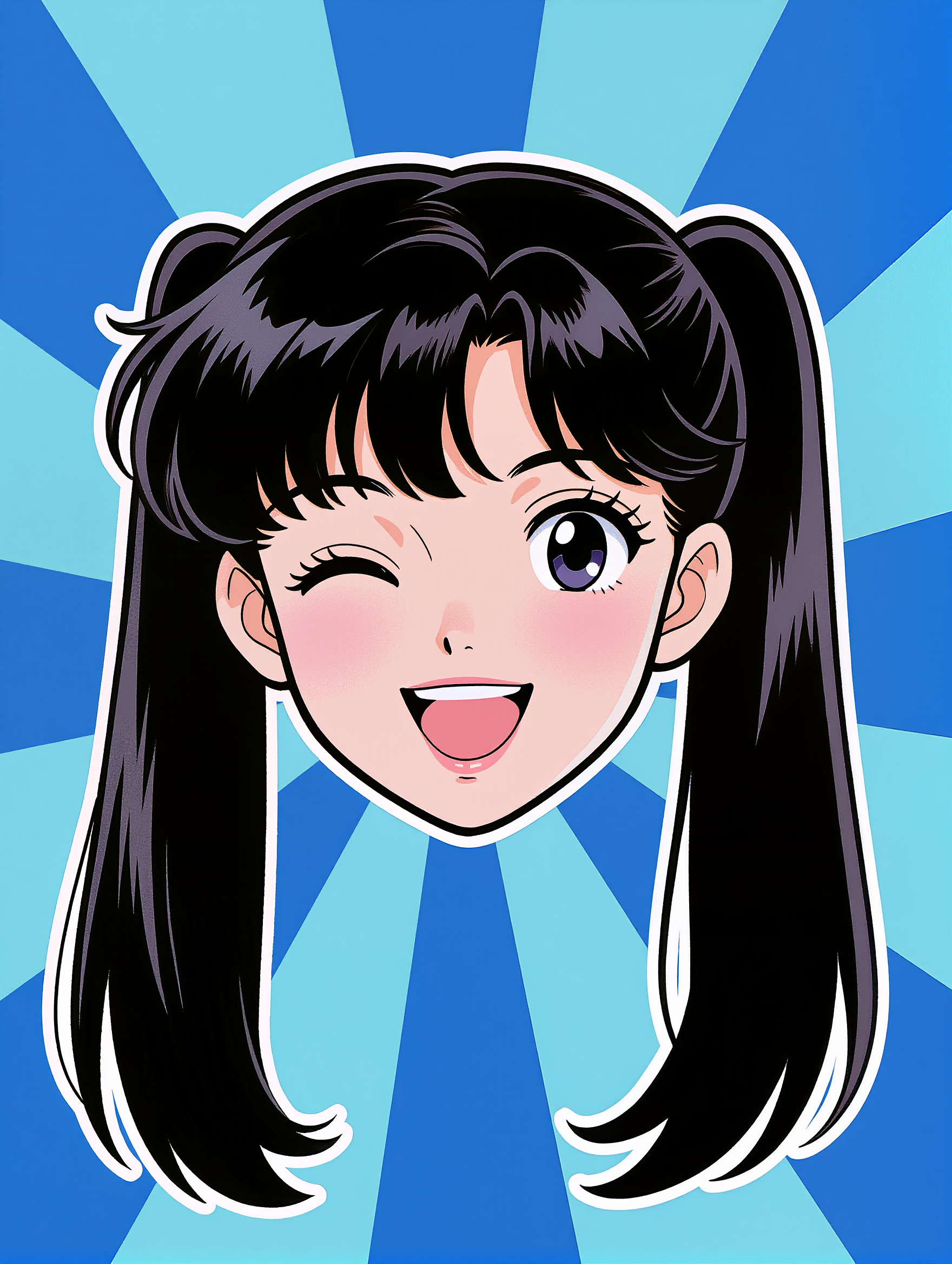 Kling AI work 317783957615589 - how to draw anime mouth AI image
