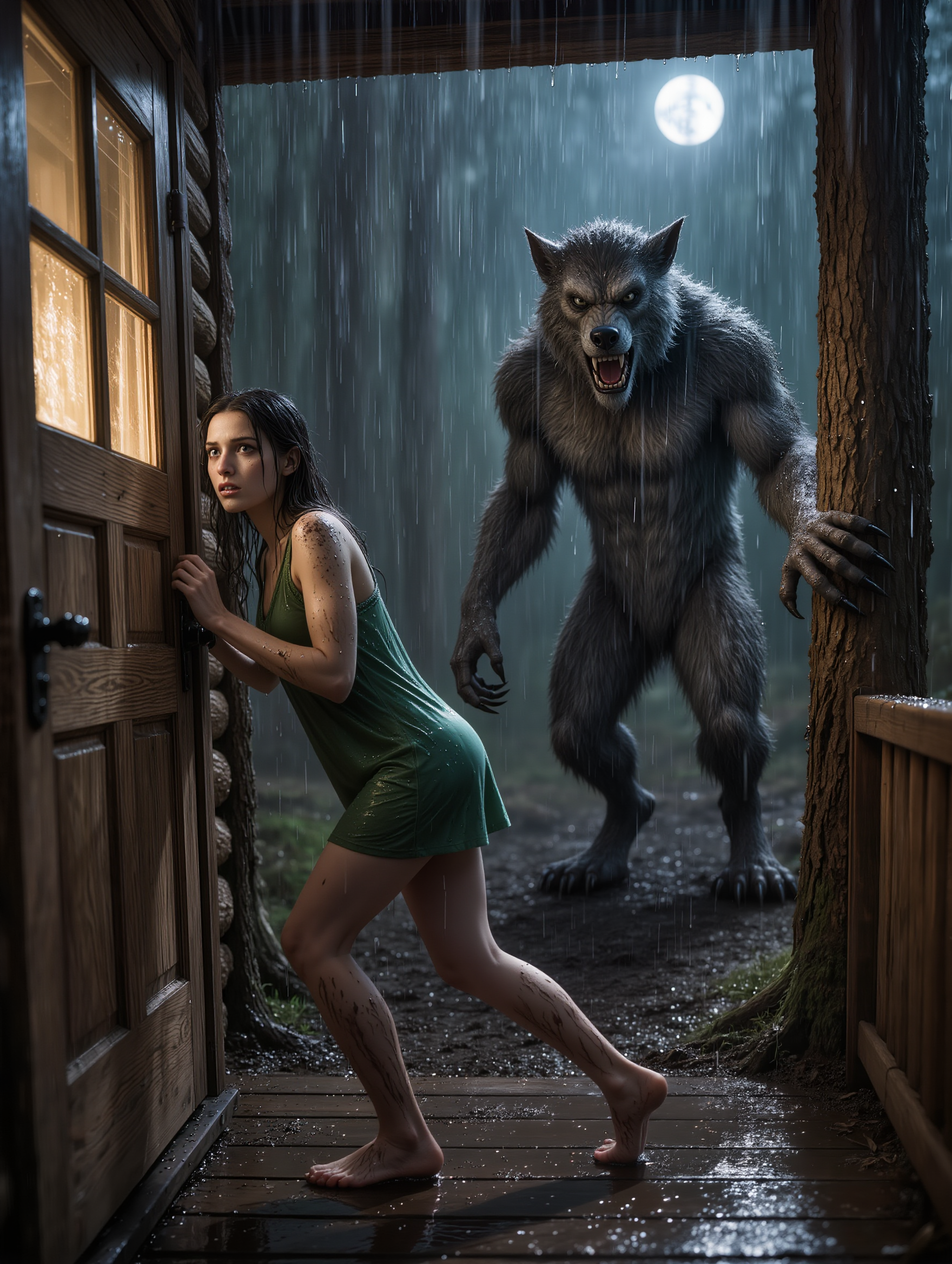Kling AI work 317873241662609 - werewolf tattoo ideas AI image