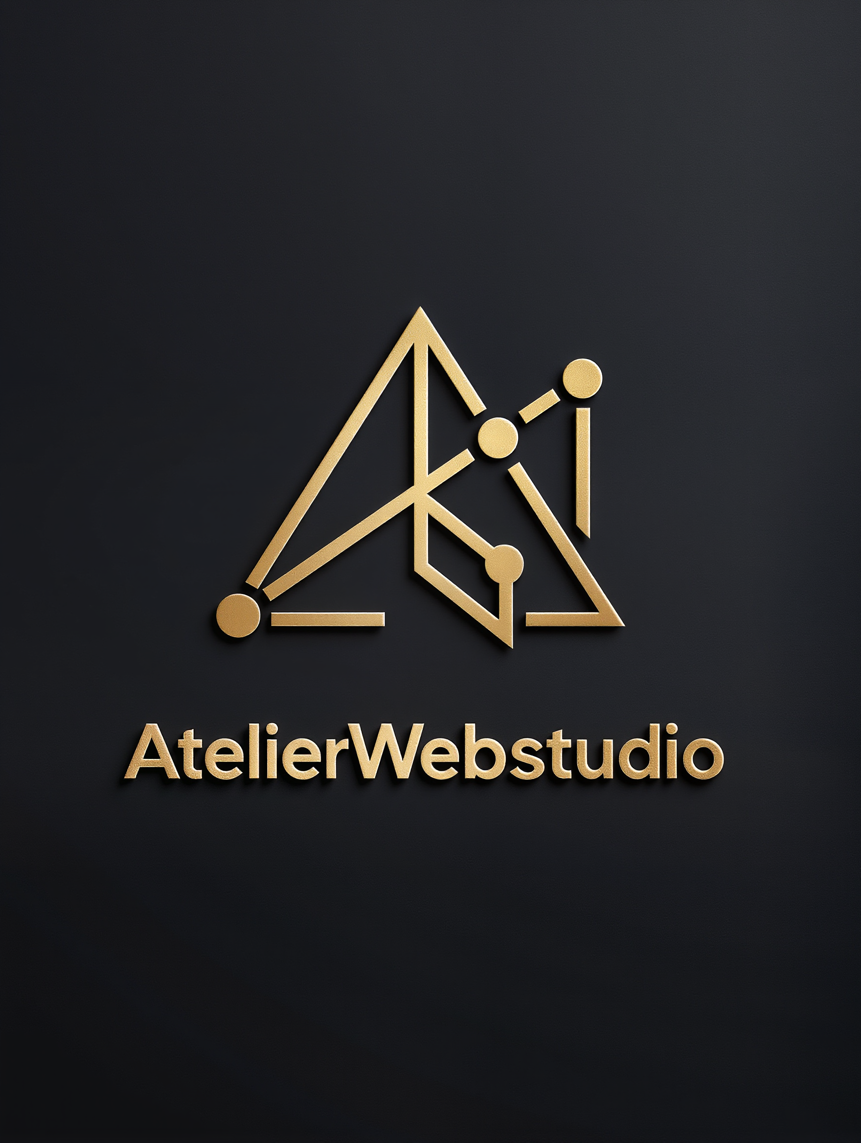 Atelier Webstudio - contemporary logo design AI image