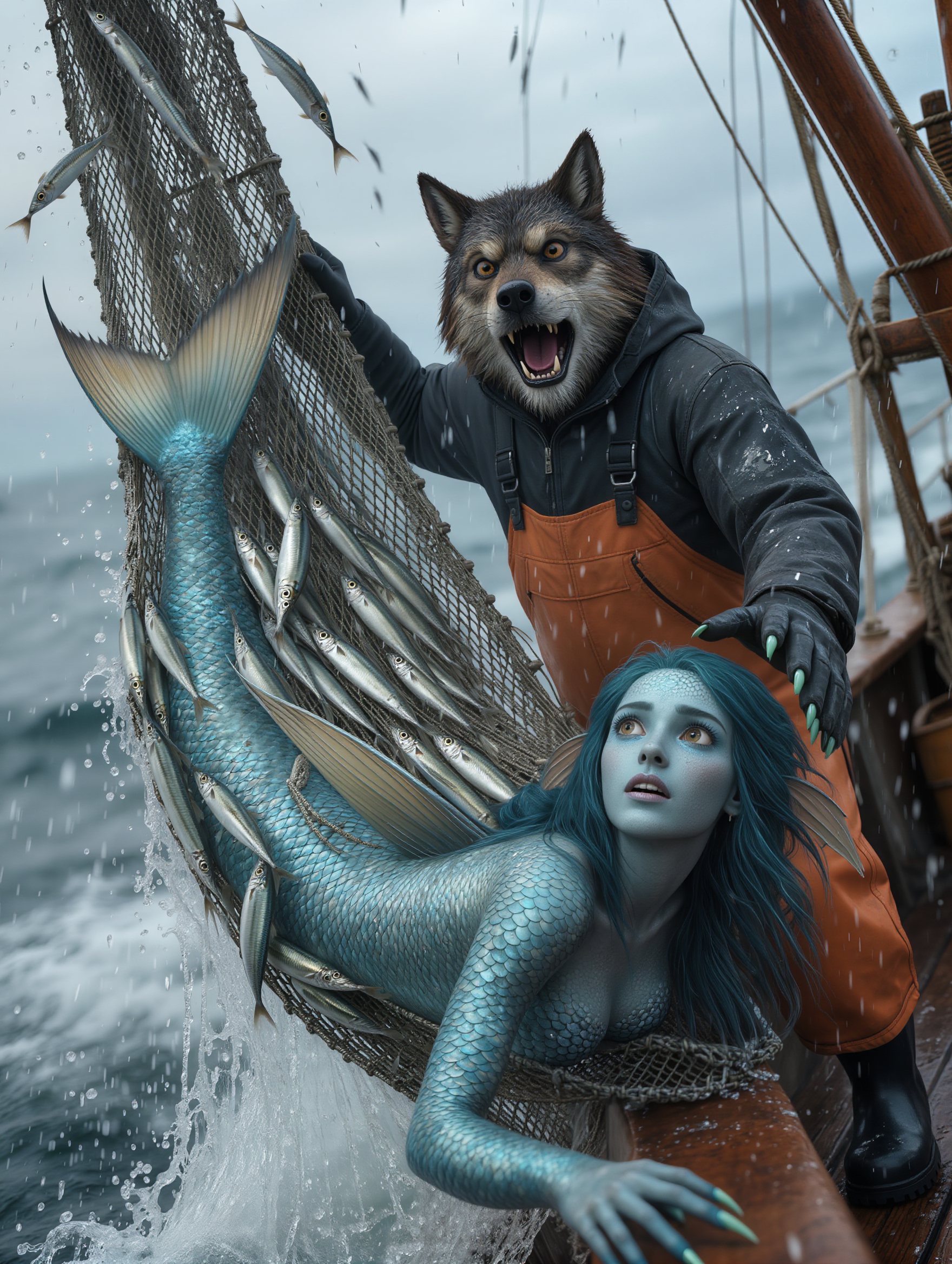 Kling AI work 315106960613838 - real mermaid images AI image