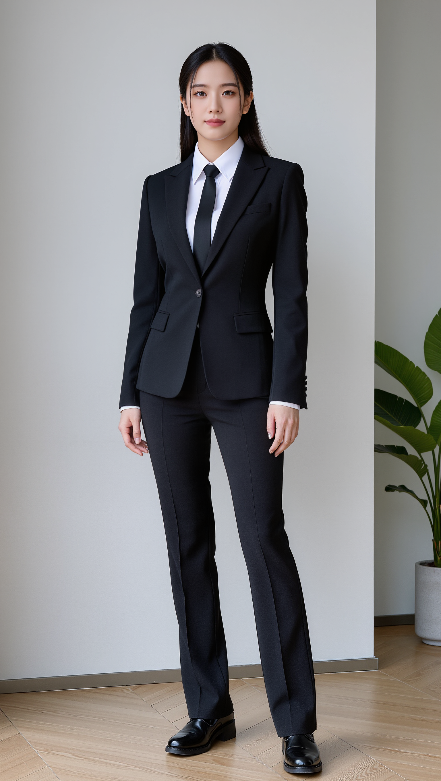 Kling AI work 296524066614756 - id picture editor with formal attire free online AI image