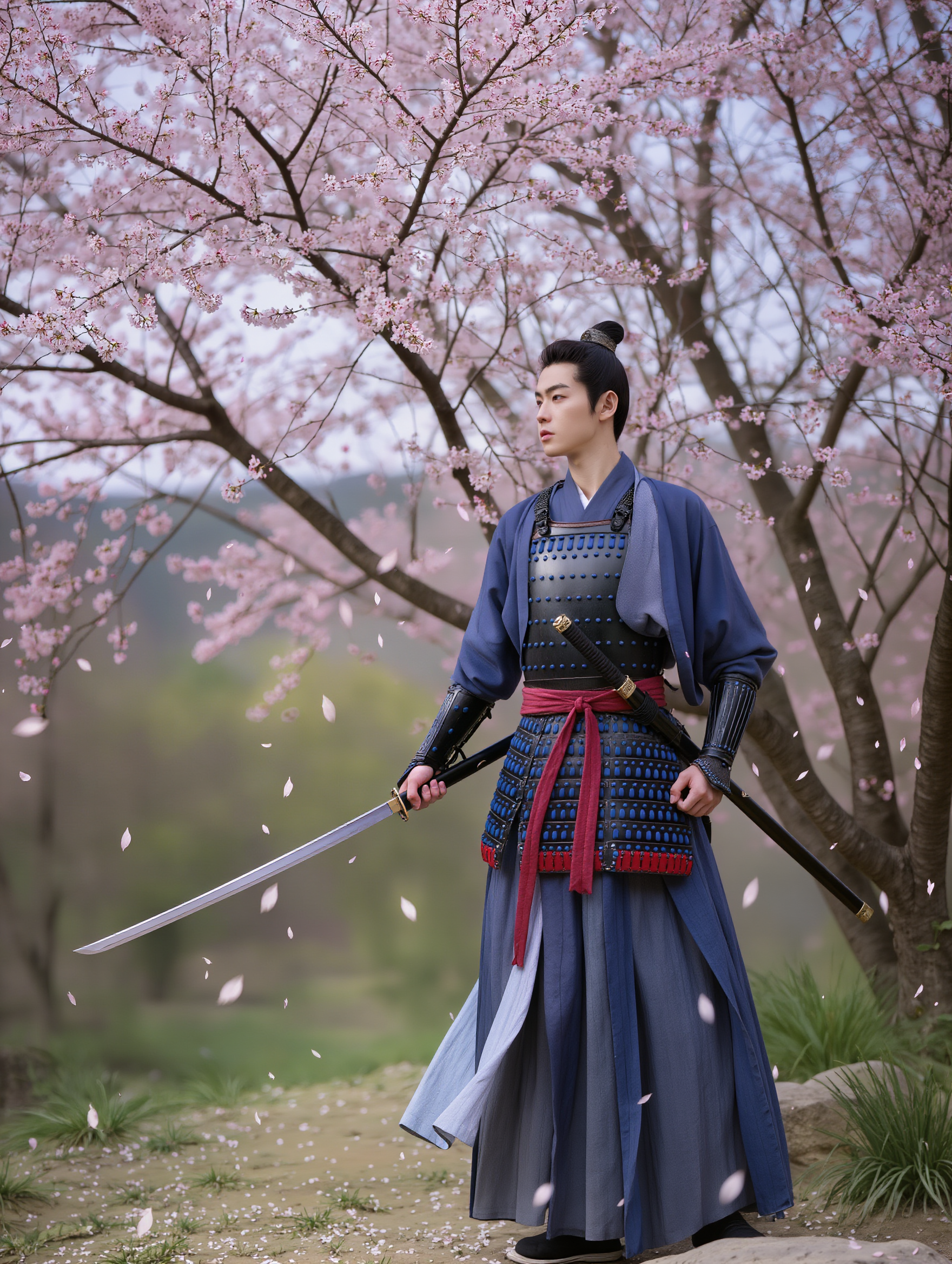 Kling AI work 316686585668966 - samurai animation AI image