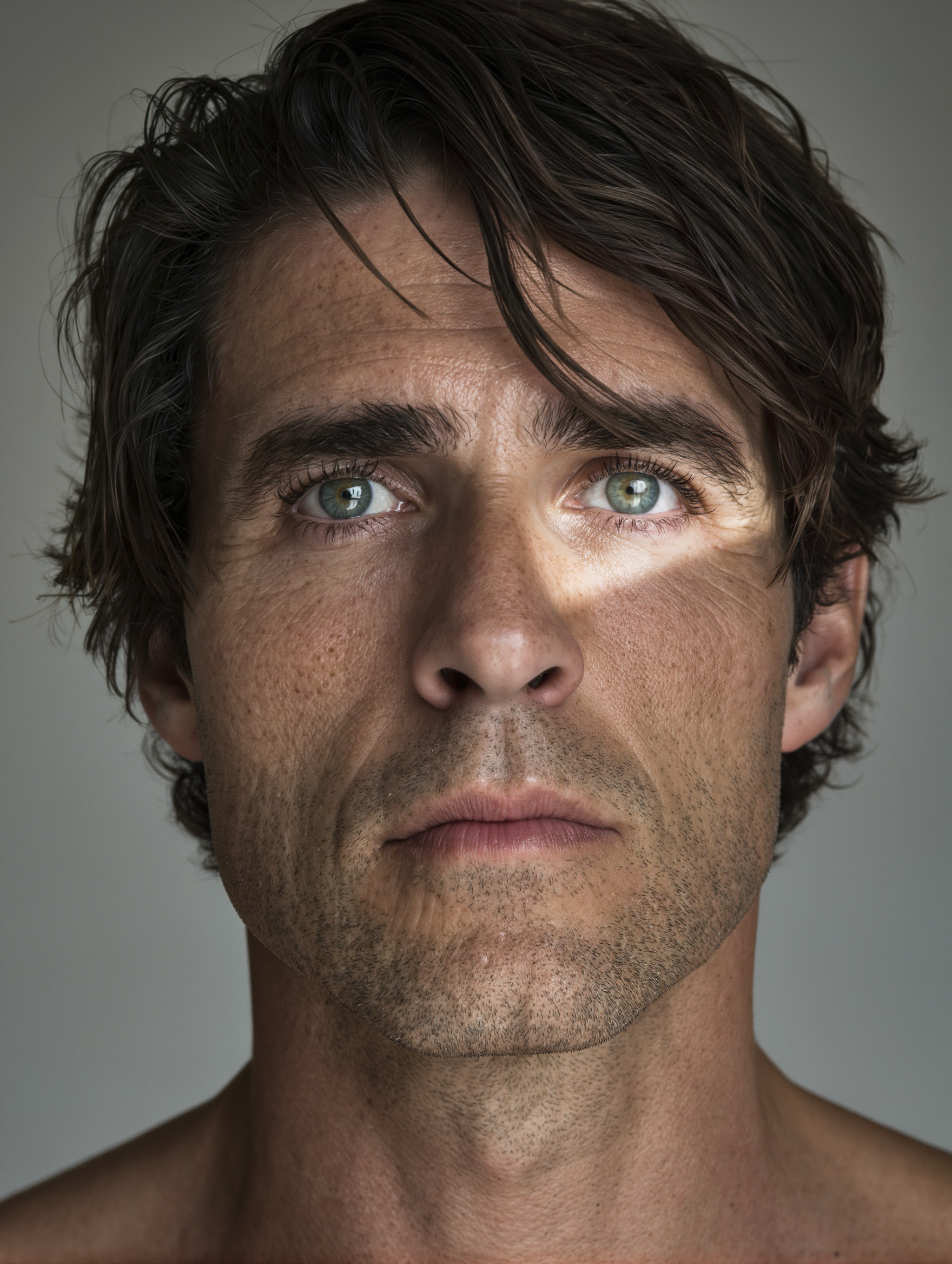 Kling AI work 318862315611663 - medium.length hair mens AI image