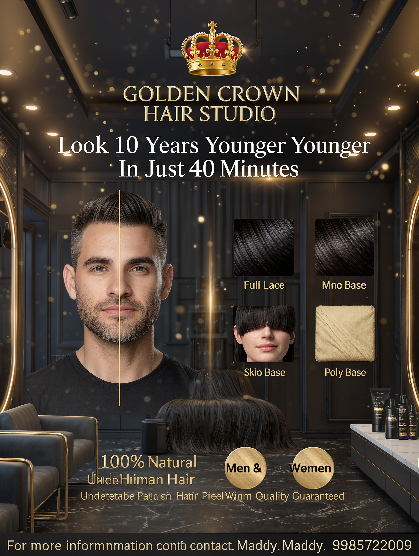 Kling AI work 317462288660210 - long's hair studio AI image