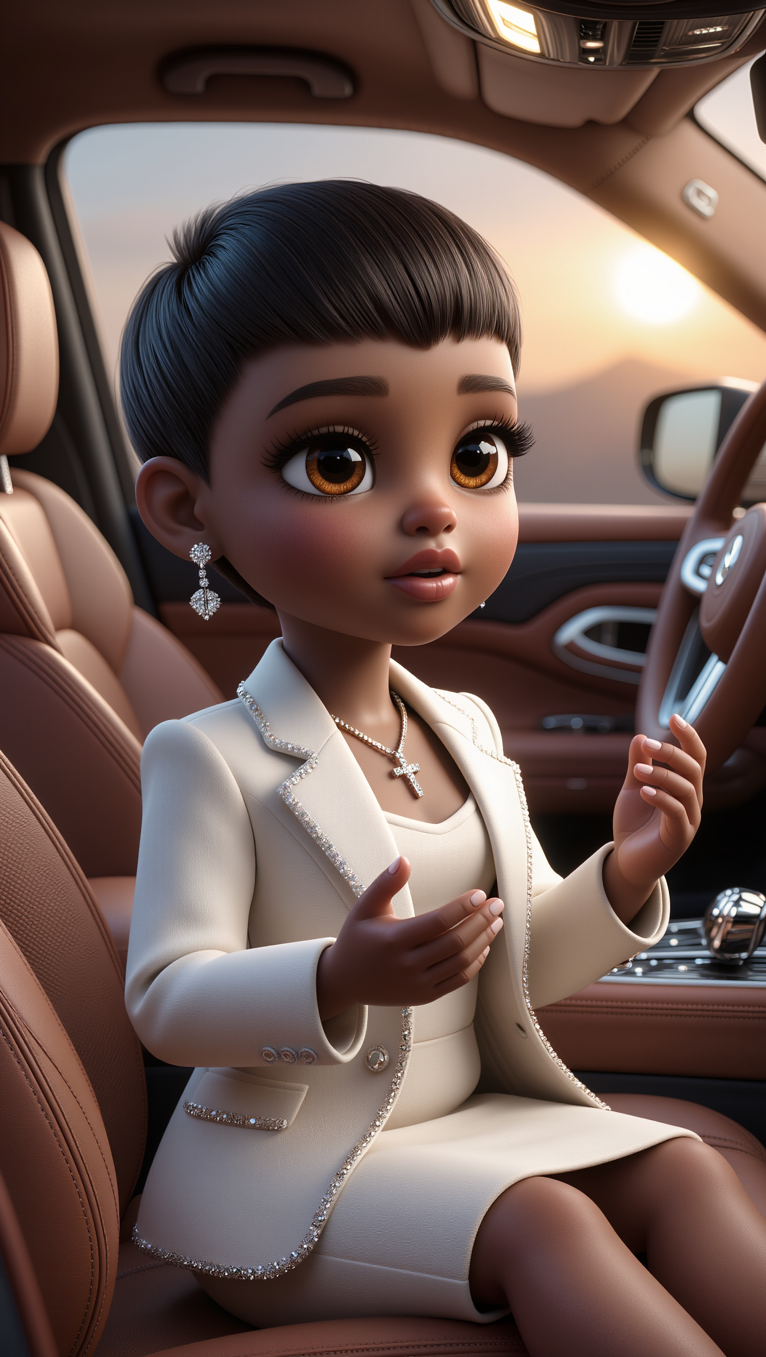 Kling AI work 314506658526053 - show me pixie haircuts AI image