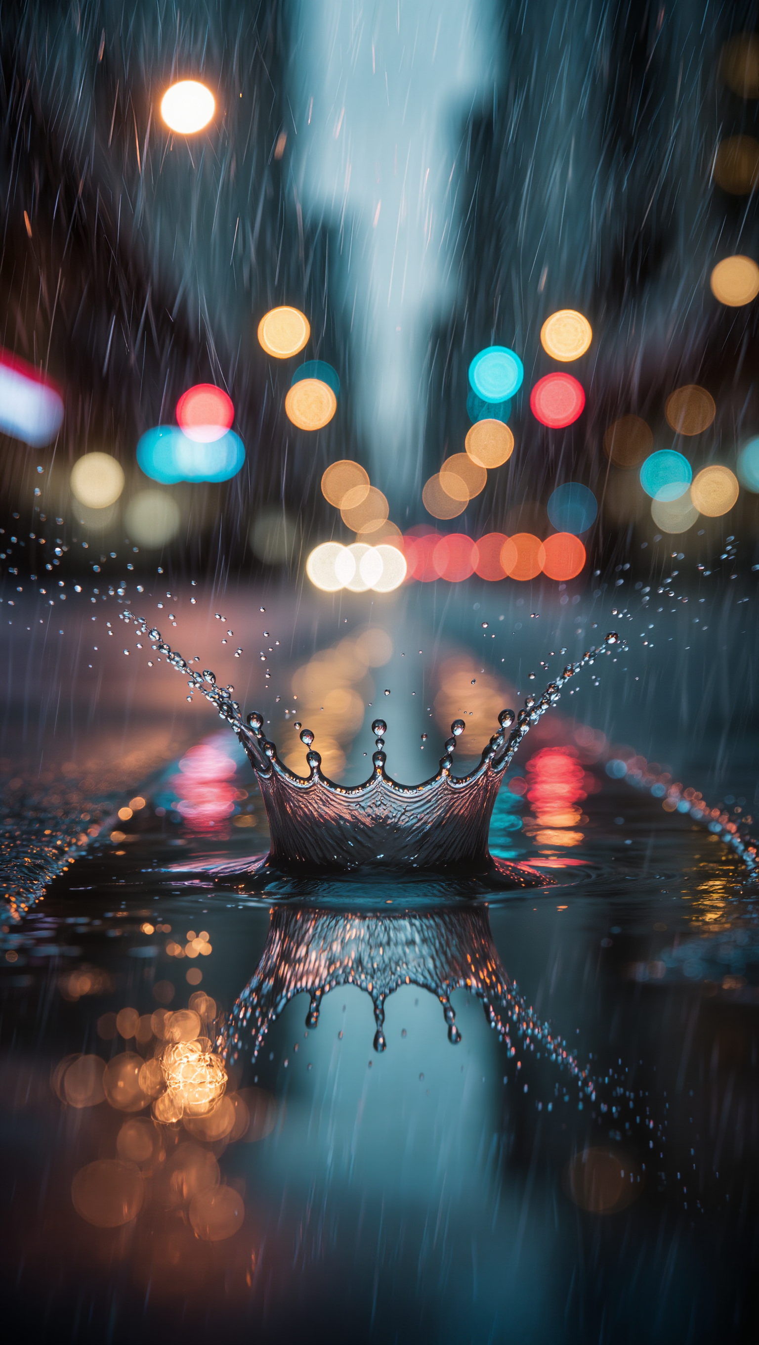 Kling AI work 299324359523985 - drawing of a raindrop AI image