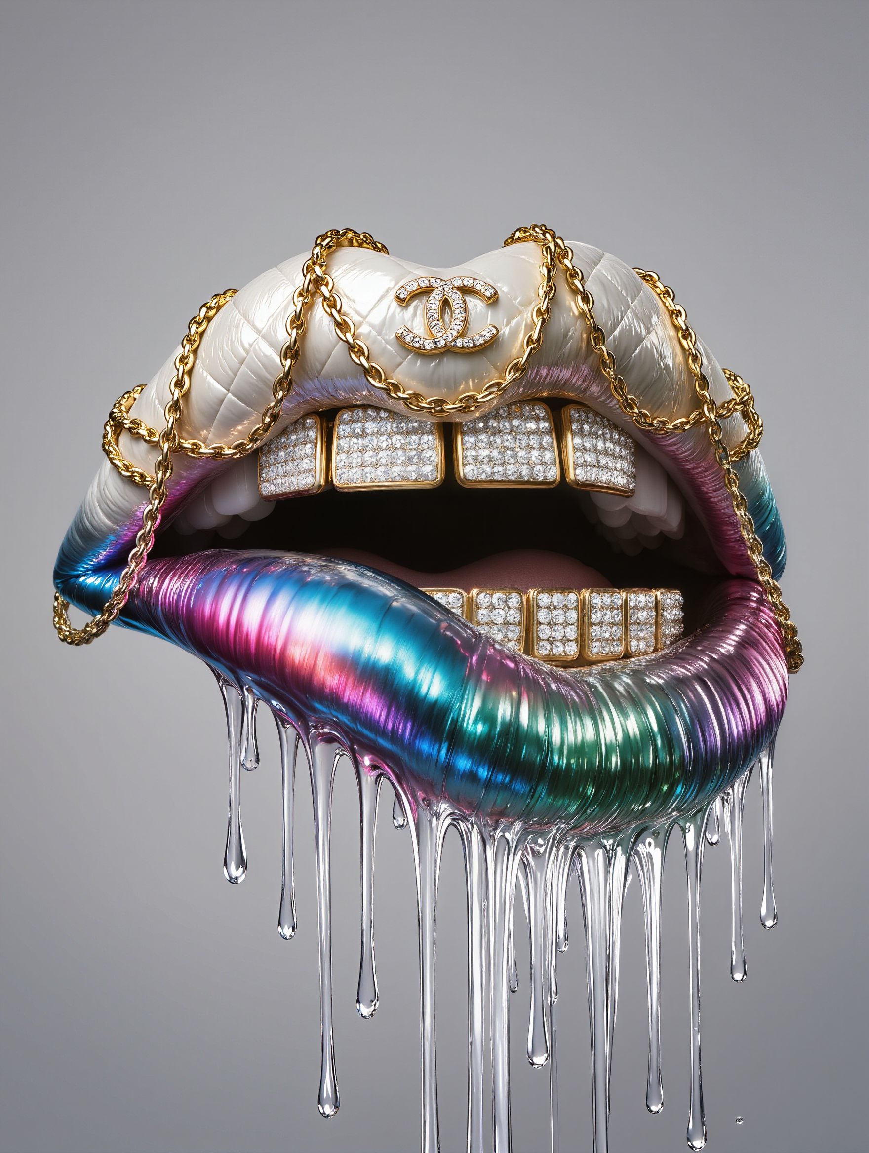 Kling AI work 317326867524845 - parted lips AI image