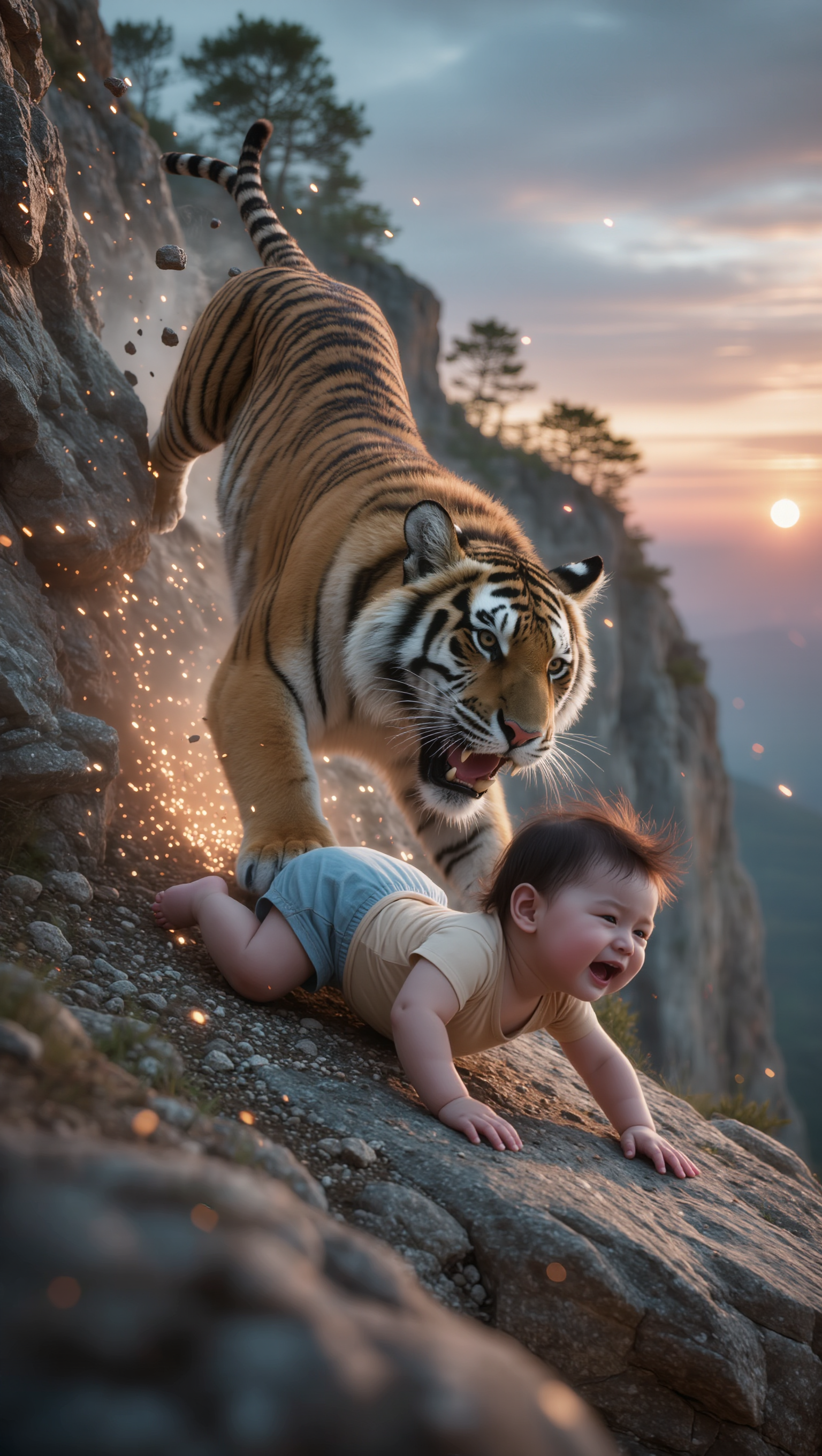 Kling AI work 296245418506577 - tiger scene AI image