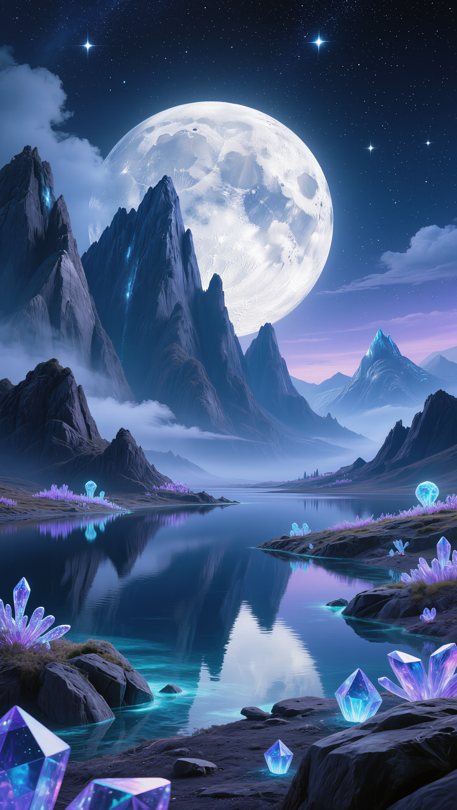 Kling AI work 296461119522563 - building desktop wallpaper AI image