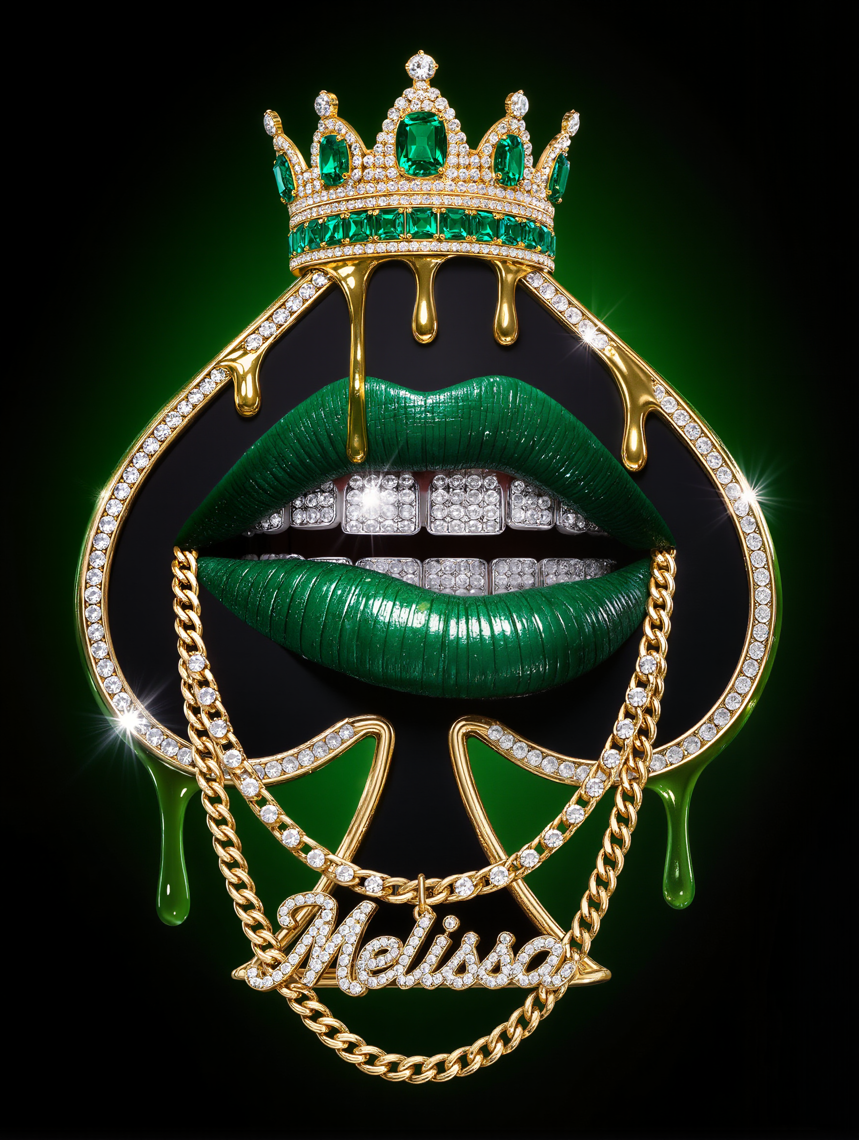 Kling AI work 309655669615808 - what is emerald green AI image